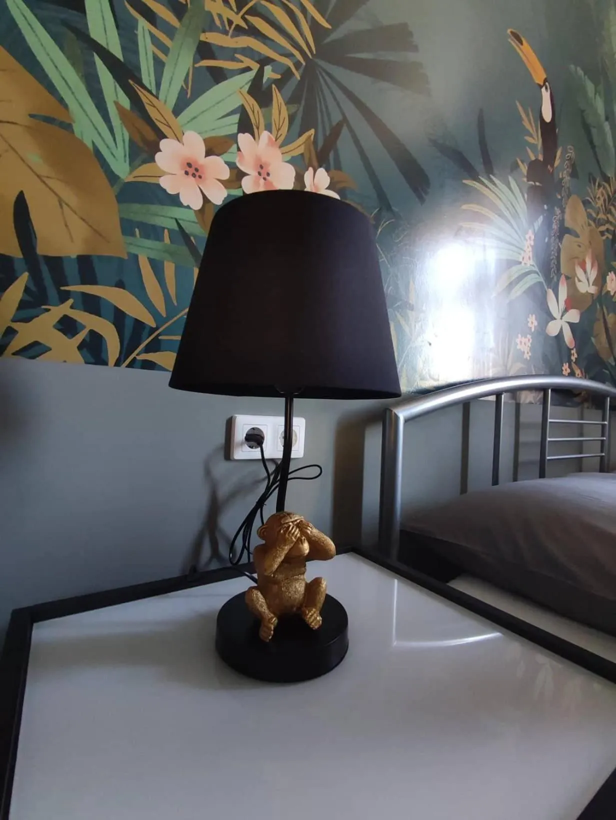 Bed in Deák Panzió