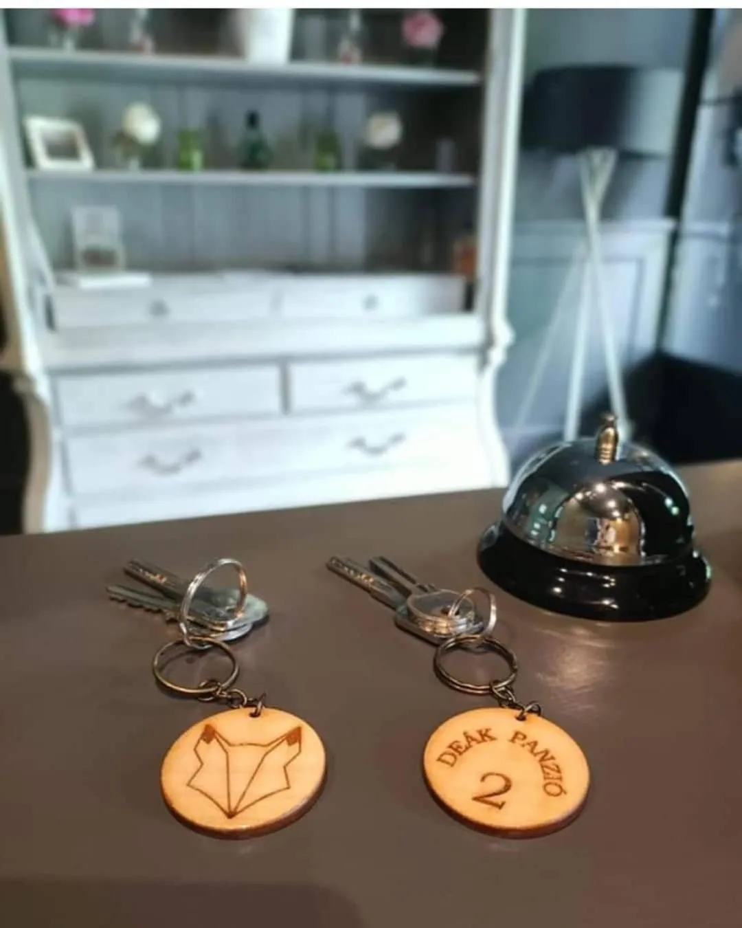 Lobby or reception in Deák Panzió