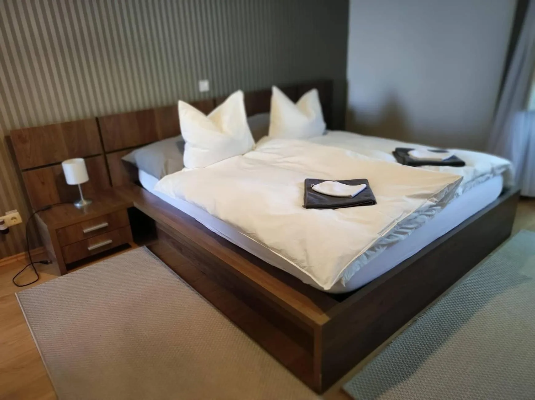 Bed in Deák Panzió