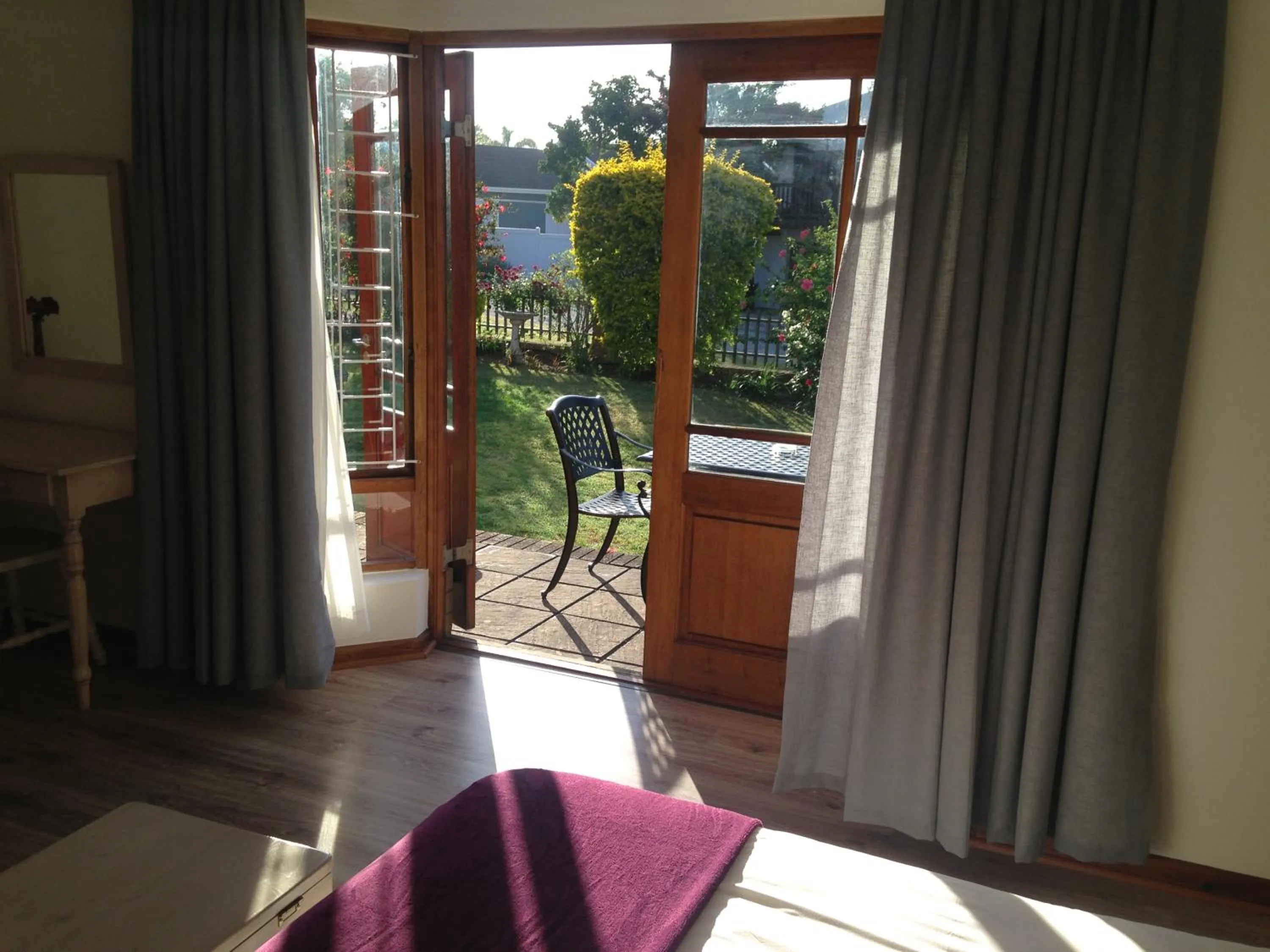 Balcony/Terrace, Bed in Blue Fern of Knysna