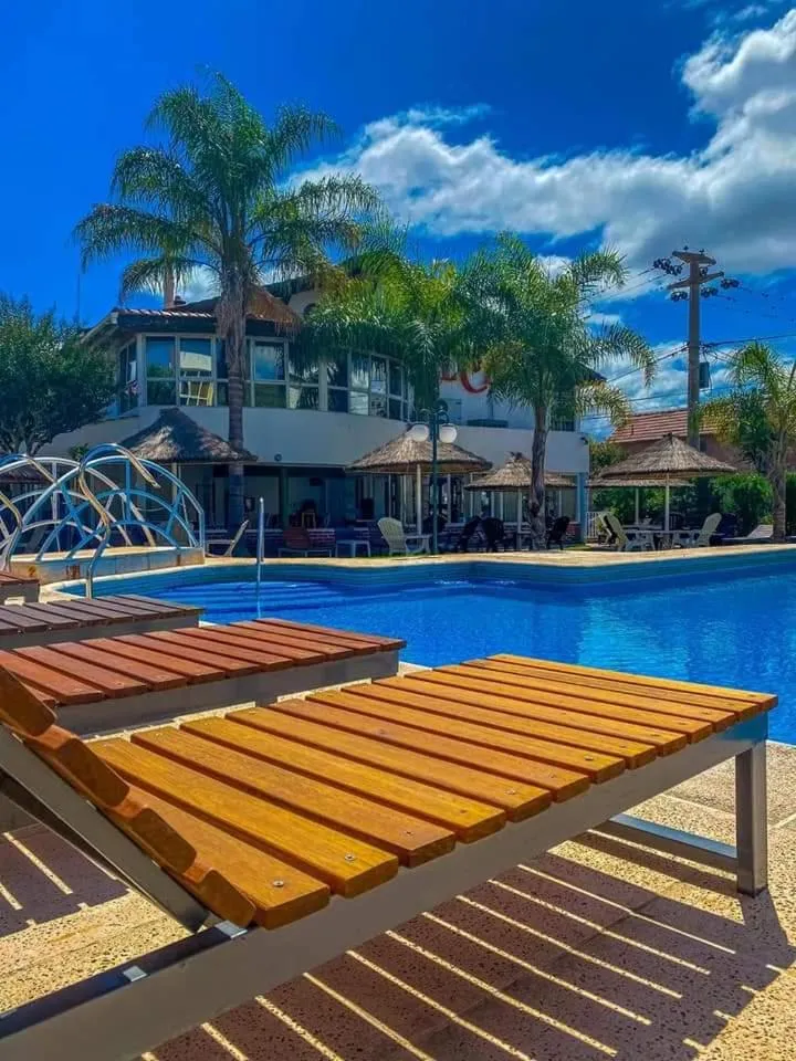 Pool view in Hotel El Cid