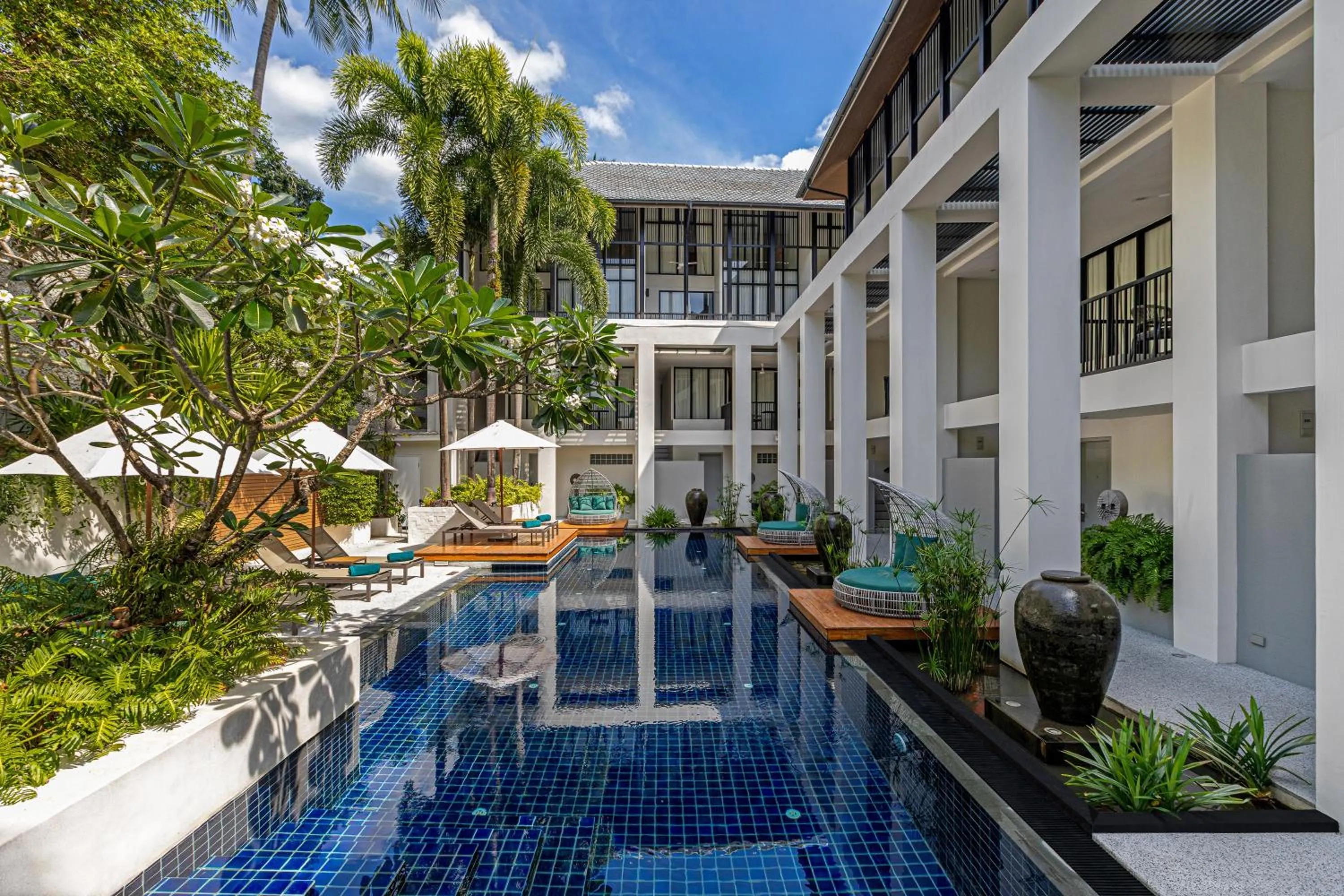 Swimming pool in OUTRIGGER Surin Beach Resort