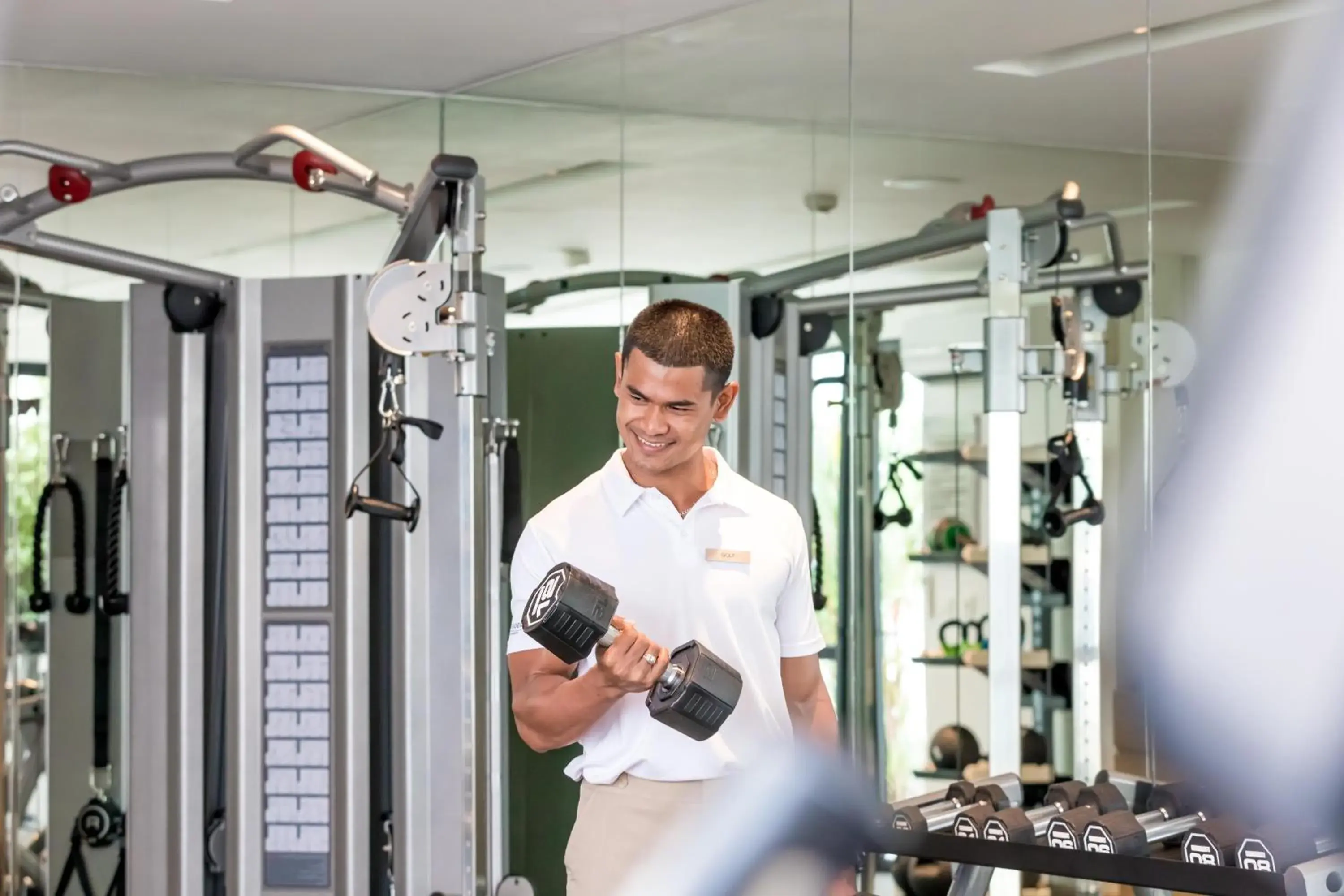 Staff in OUTRIGGER Surin Beach Resort - SHA Extra Plus Staff in OUTRIGGER Surin Beach Resort - SHA Extra Plus