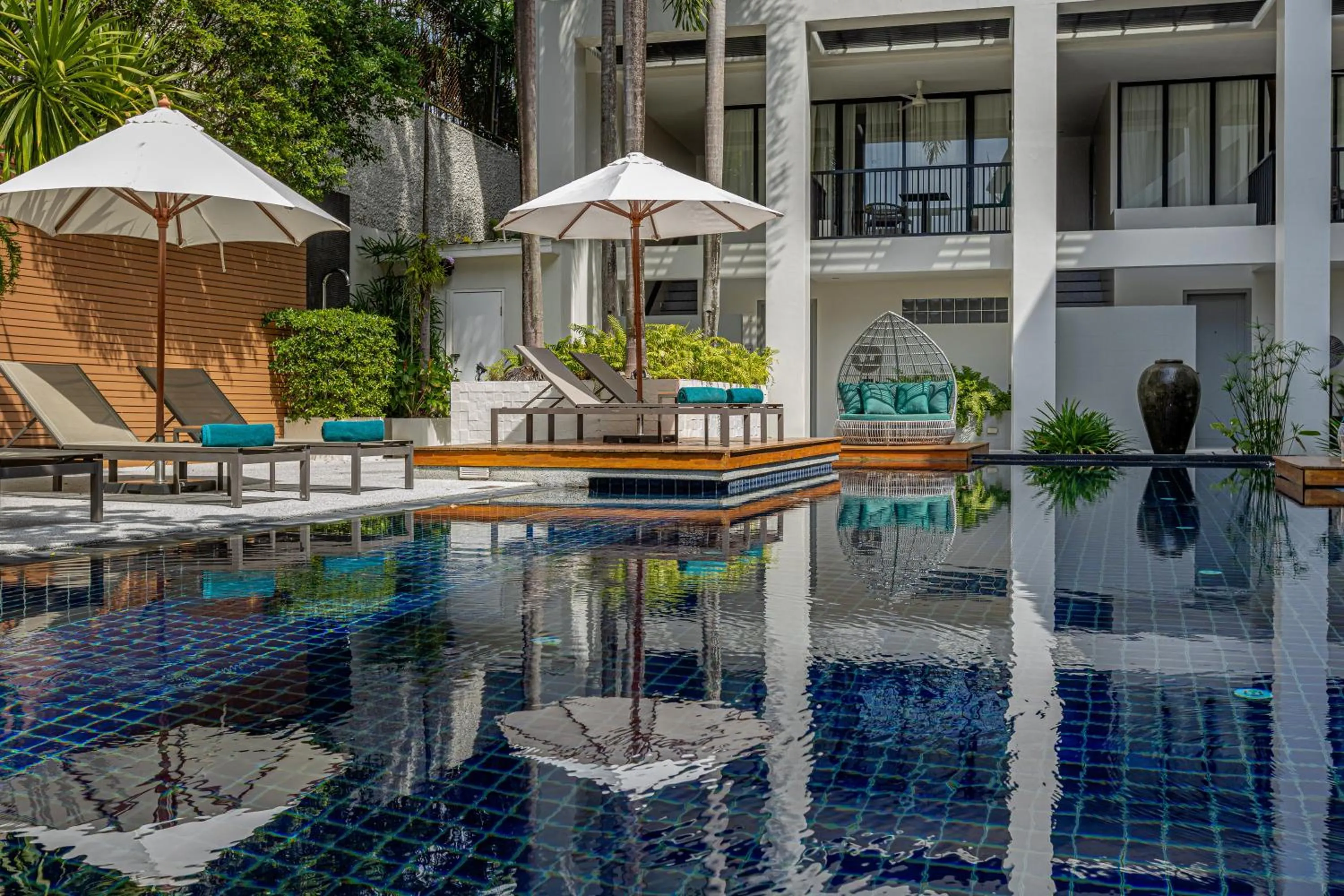 Swimming pool in OUTRIGGER Surin Beach Resort