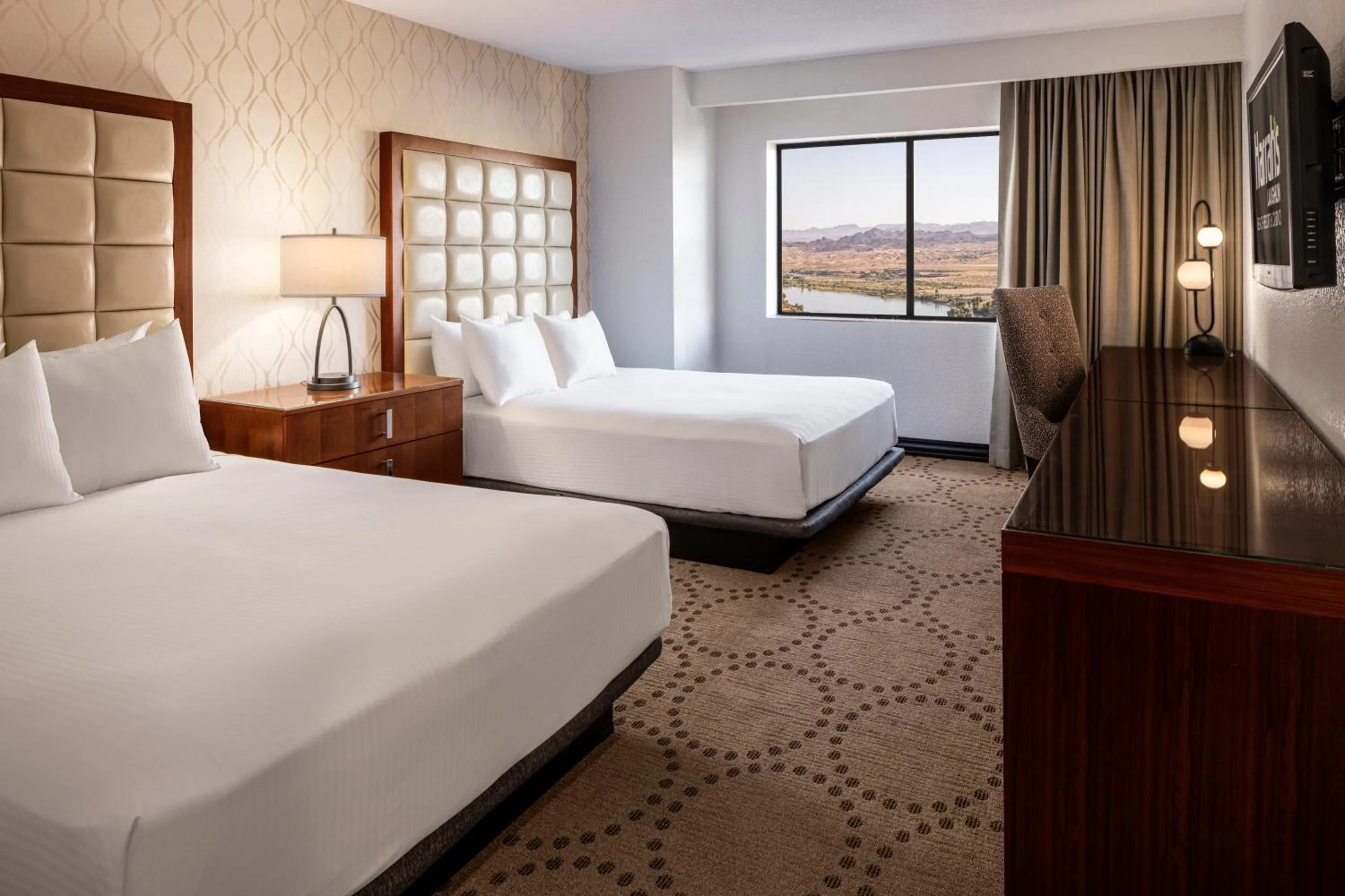 Bed in Harrah's Laughlin, A Caesars Destination