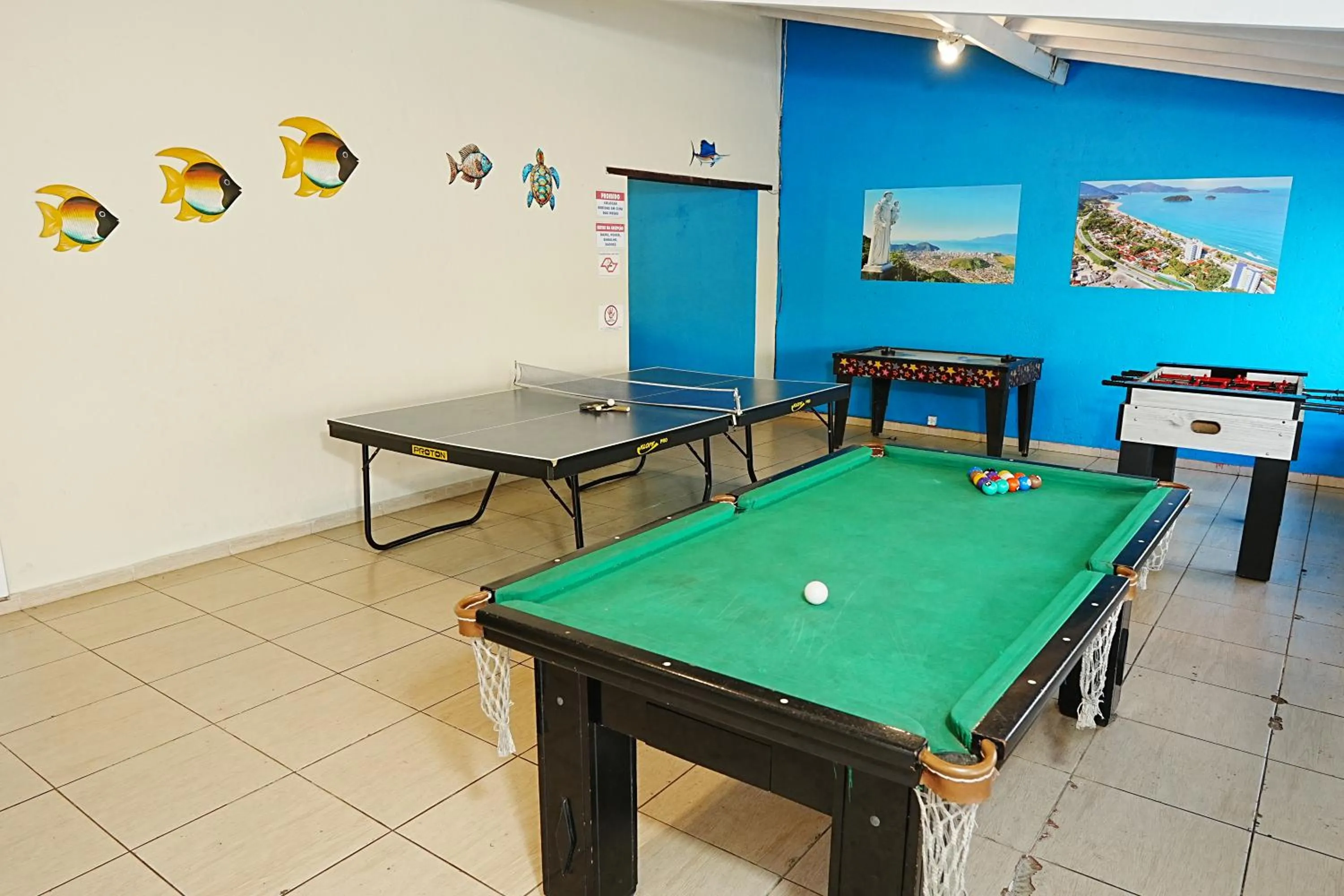 Game Room in Hotel Pousada Vivendas do Sol e Mar