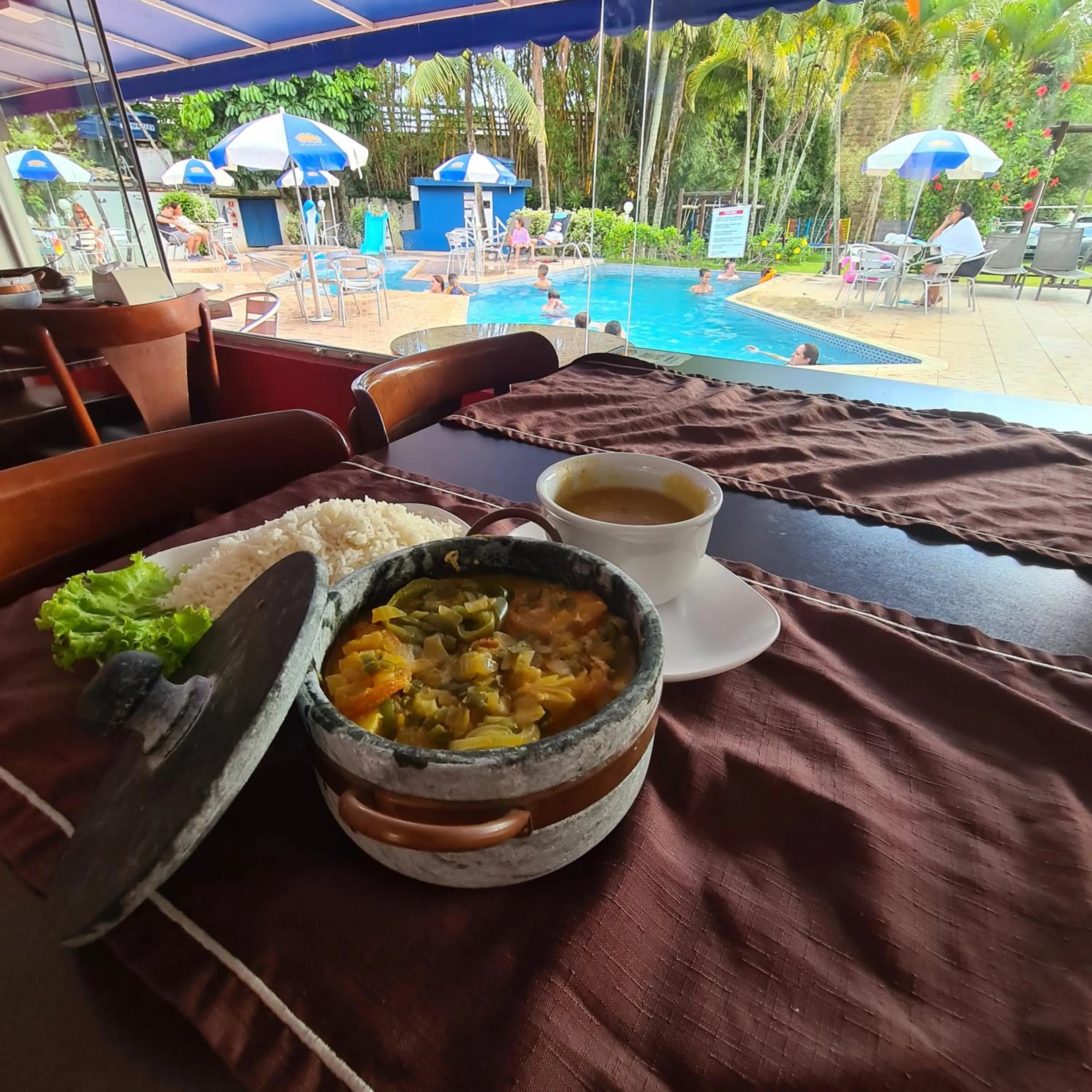 Restaurant/places to eat in Hotel Pousada Vivendas do Sol e Mar