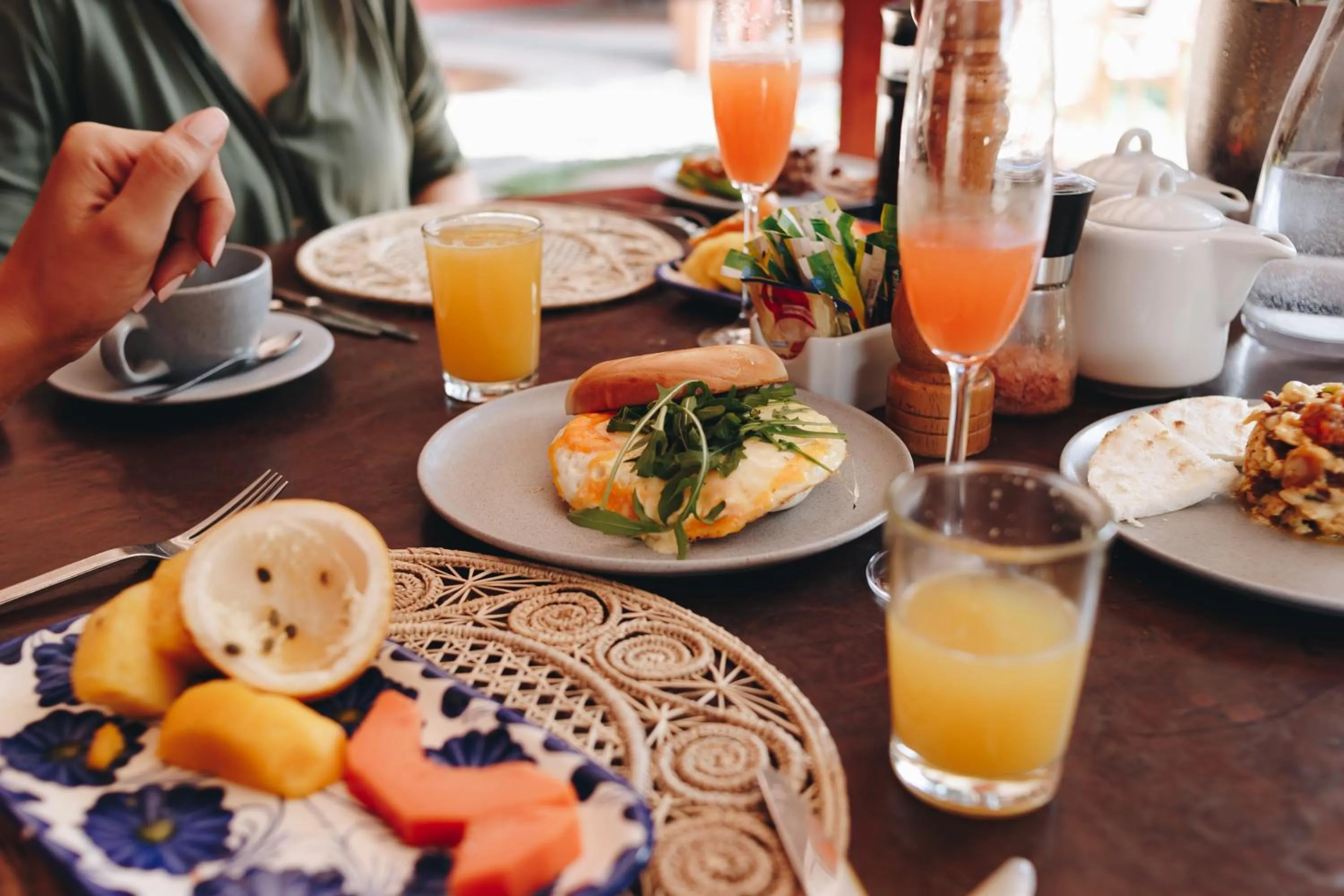Breakfast in Sazagua Hotel Boutique