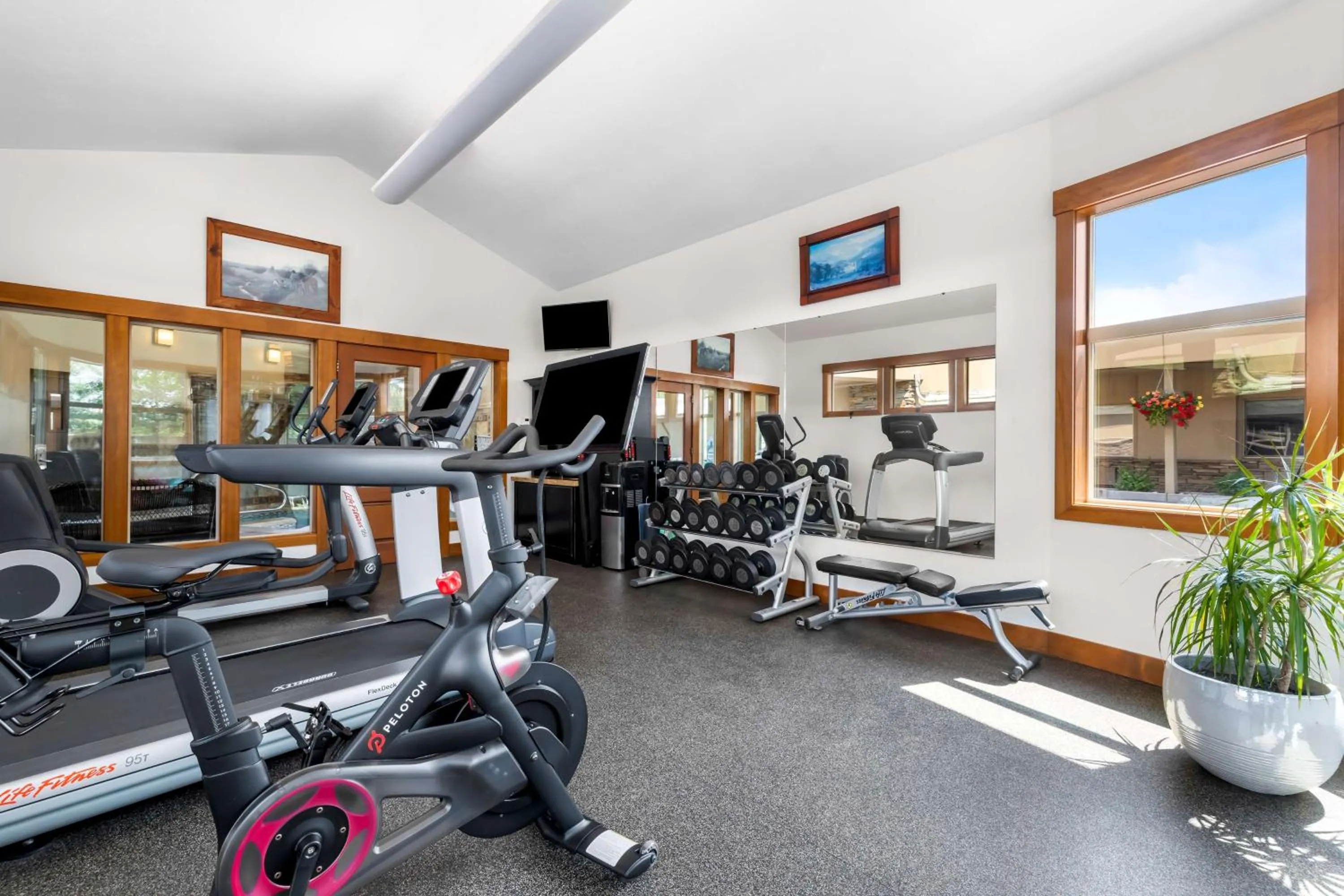 Fitness centre/facilities in Best Western Driftwood Inn