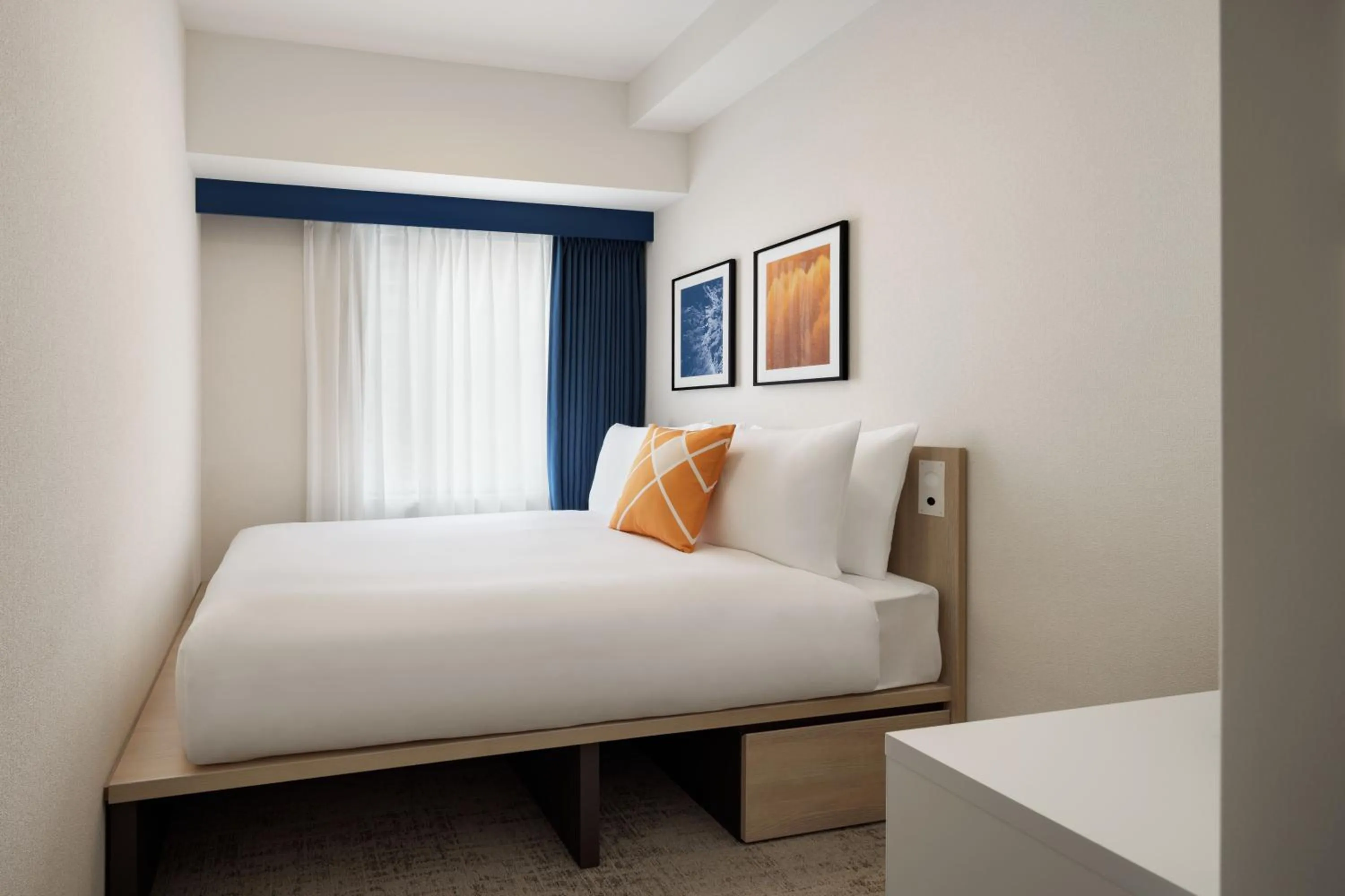 Photo of the whole room, Bed in Four Points Flex by Sheraton Morioka