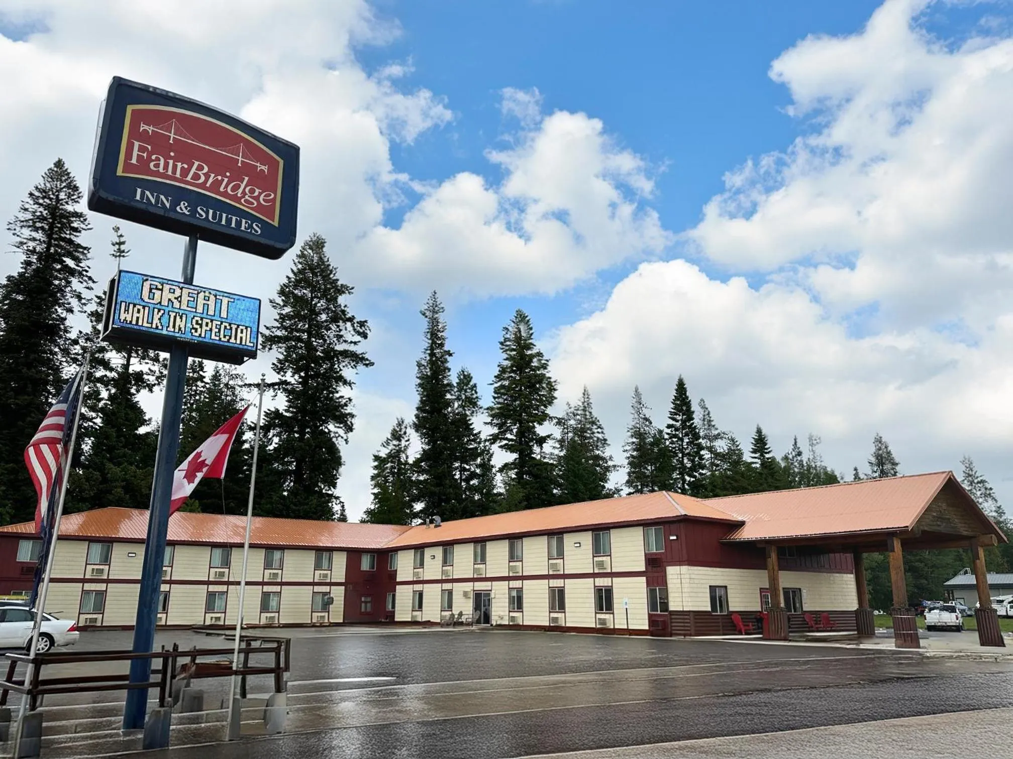 Property building in FairBridge Inn and Suites Sandpoint