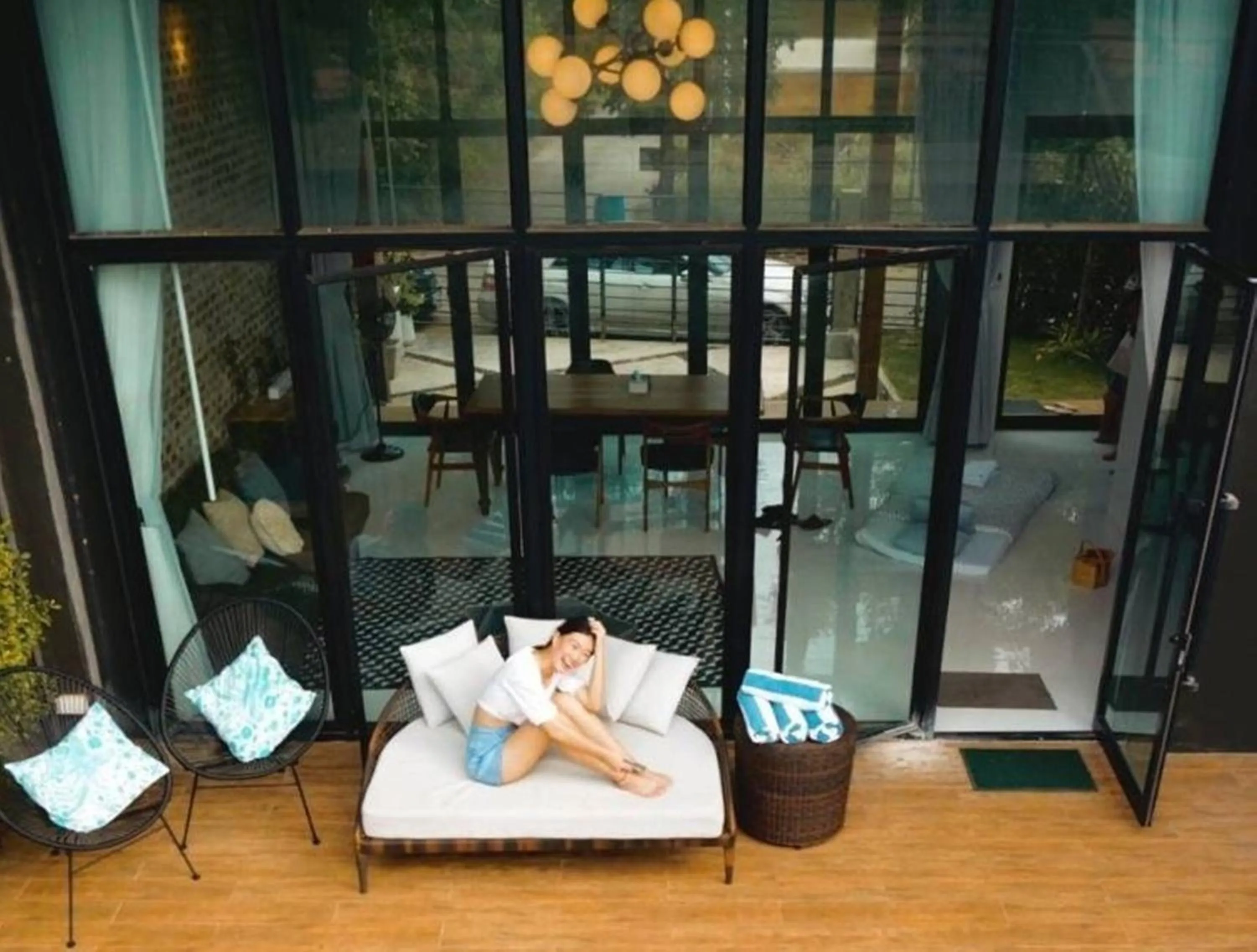 Seating area, Bed in Aleenta Resort and Spa, Hua Hin - Pranburi SHA Plus