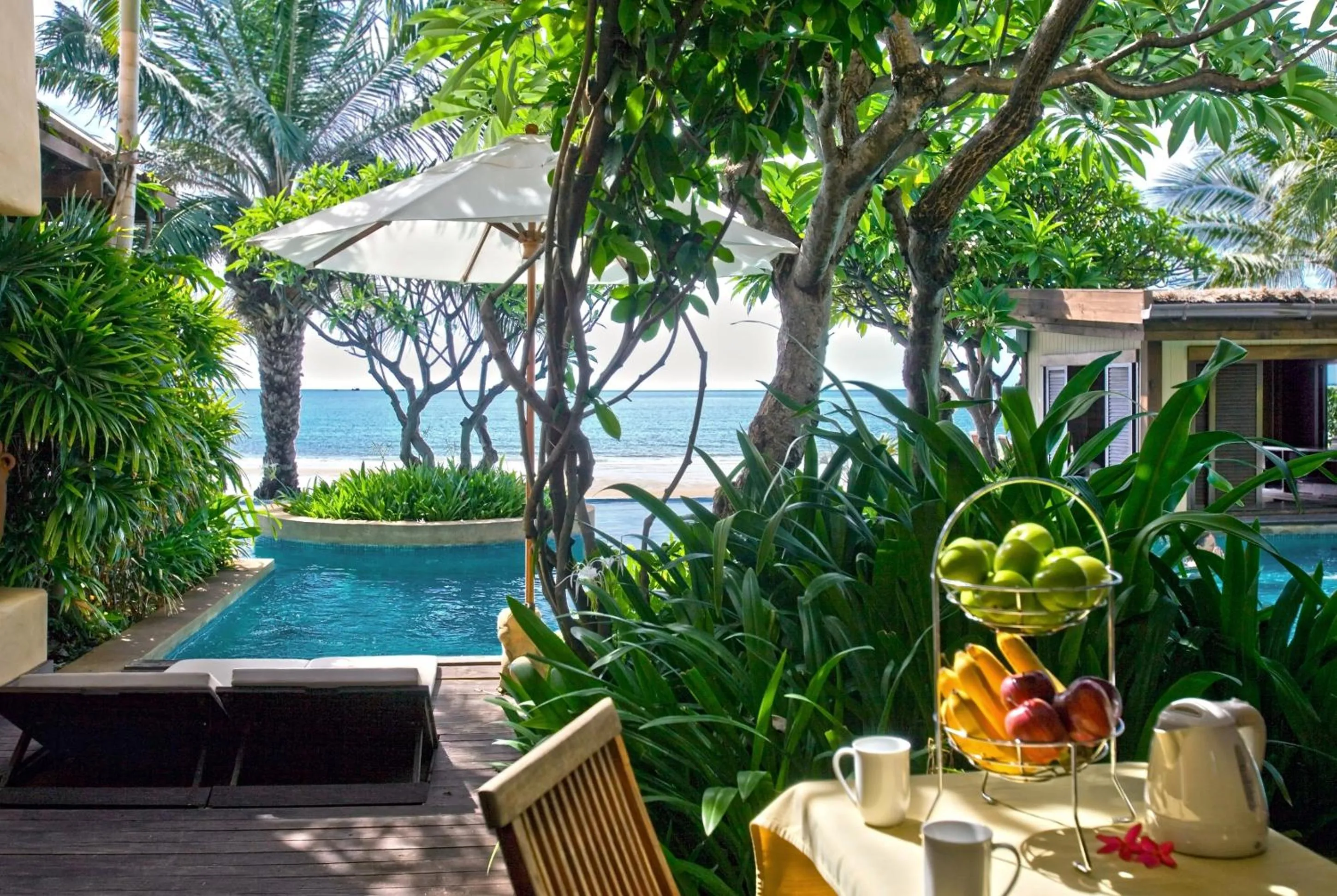 Pool view in Aleenta Resort and Spa, Hua Hin - Pranburi SHA Plus