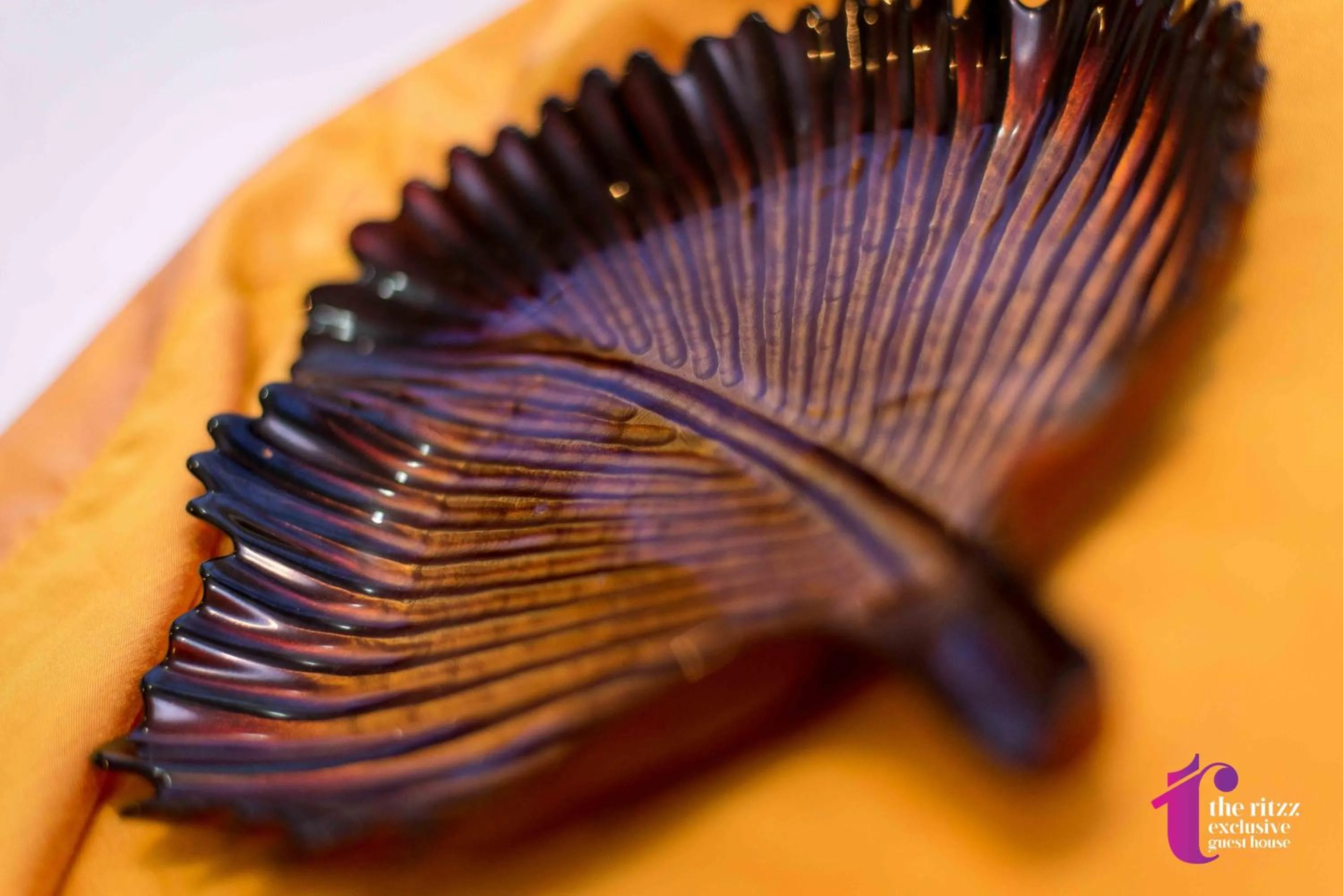 Decorative detail in The Ritzz Exclusive Guest House