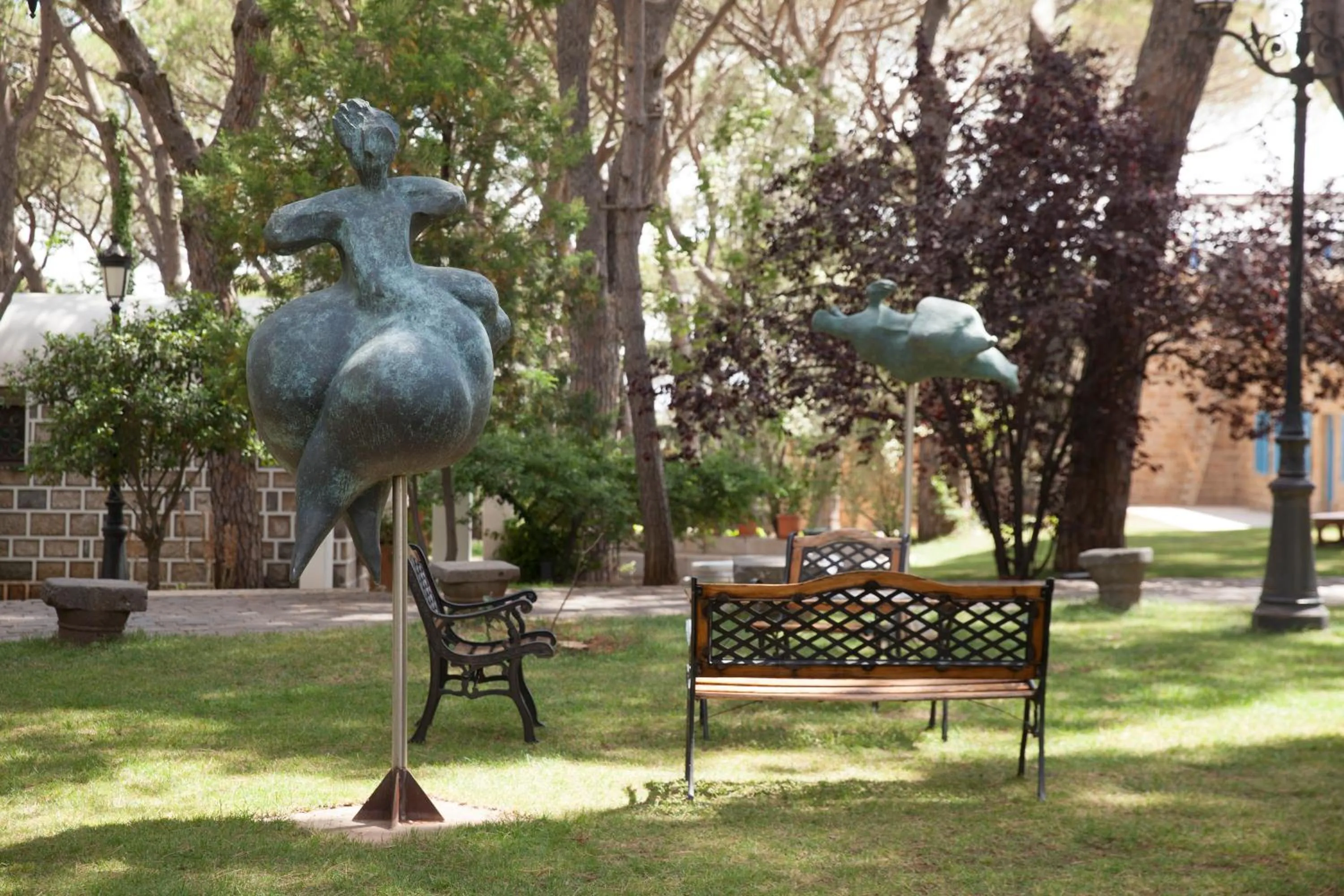 Garden in Hotel Al Bustan