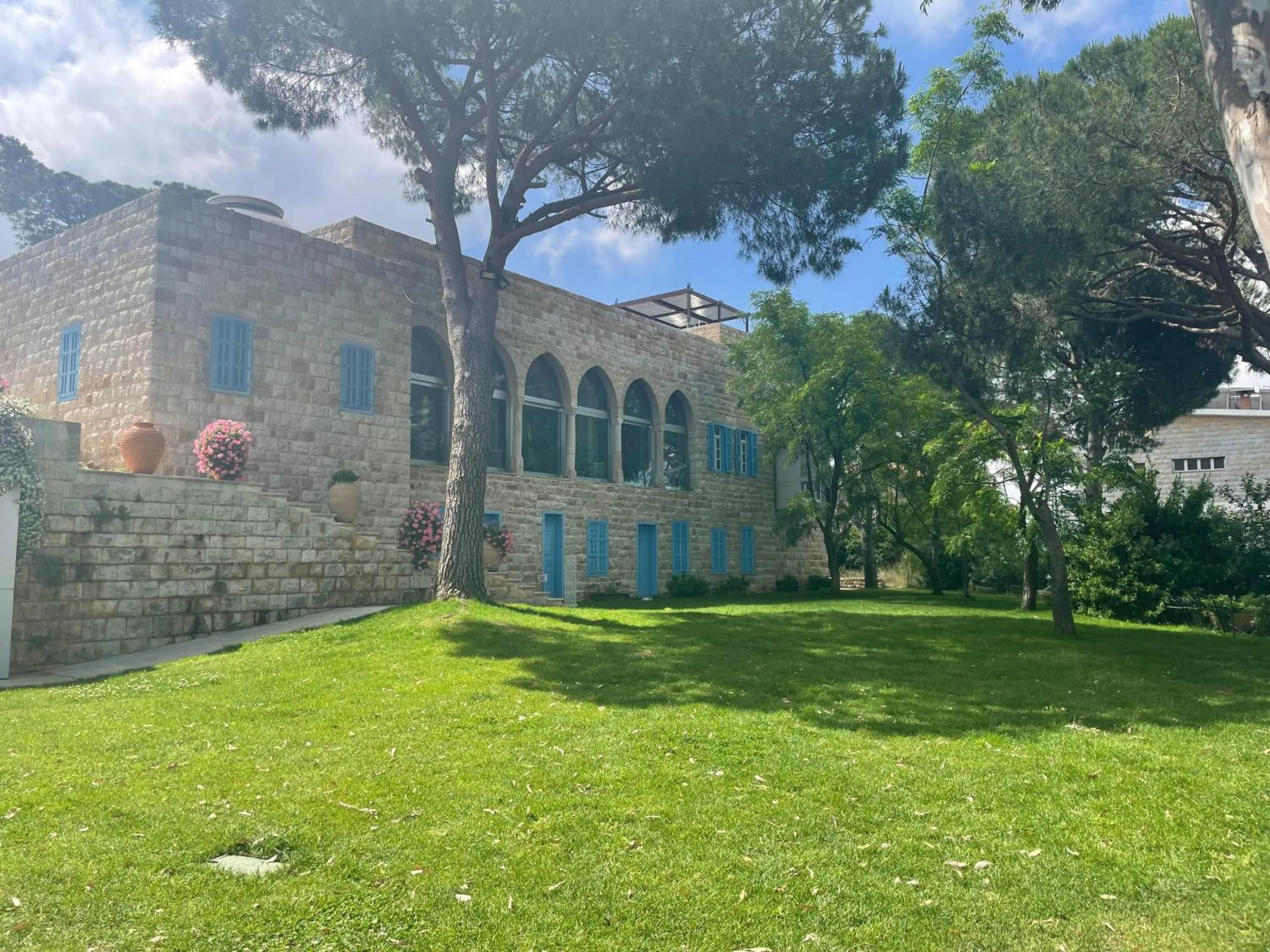 Garden in Hotel Al Bustan