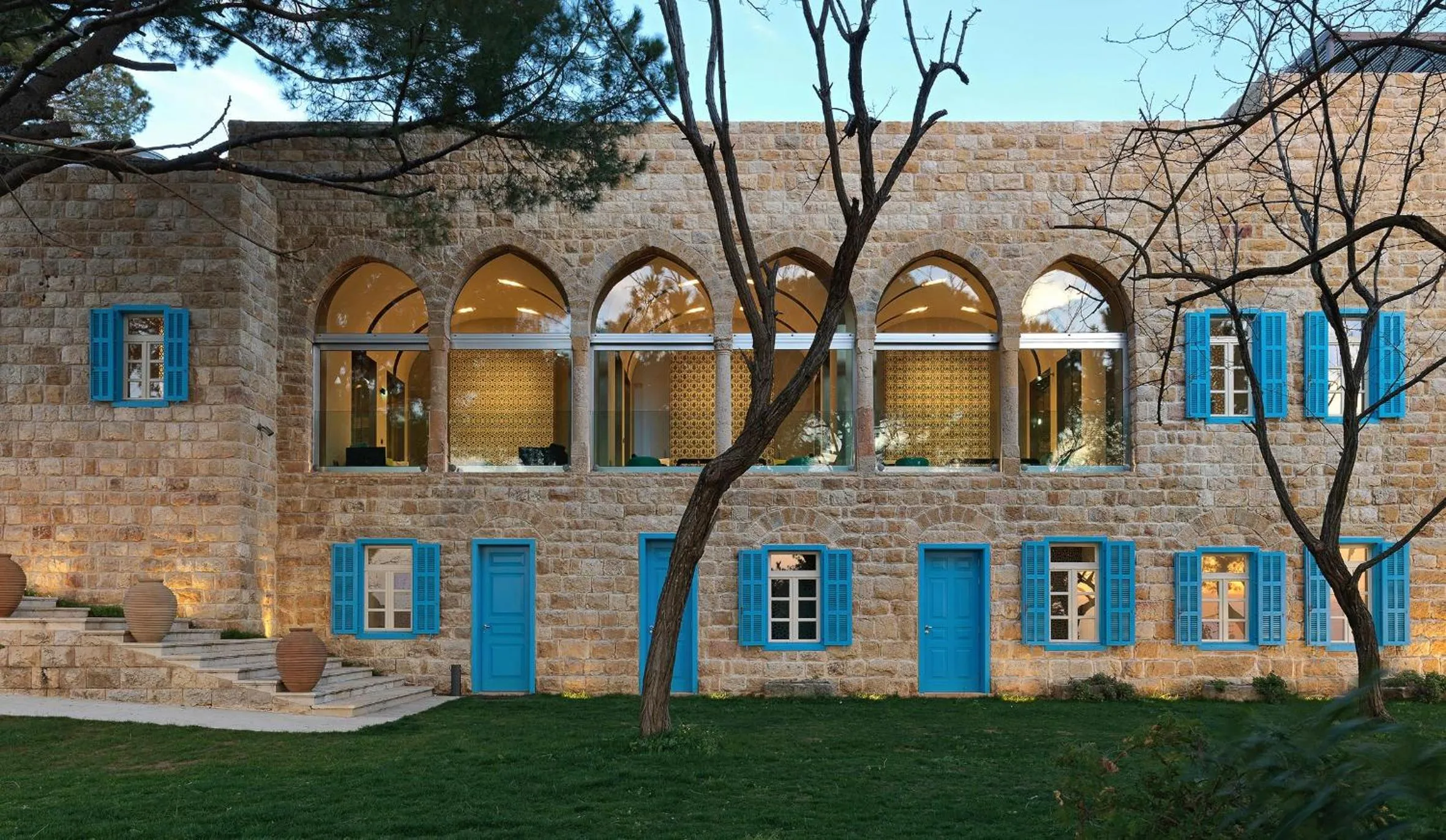 Property building in Hotel Al Bustan