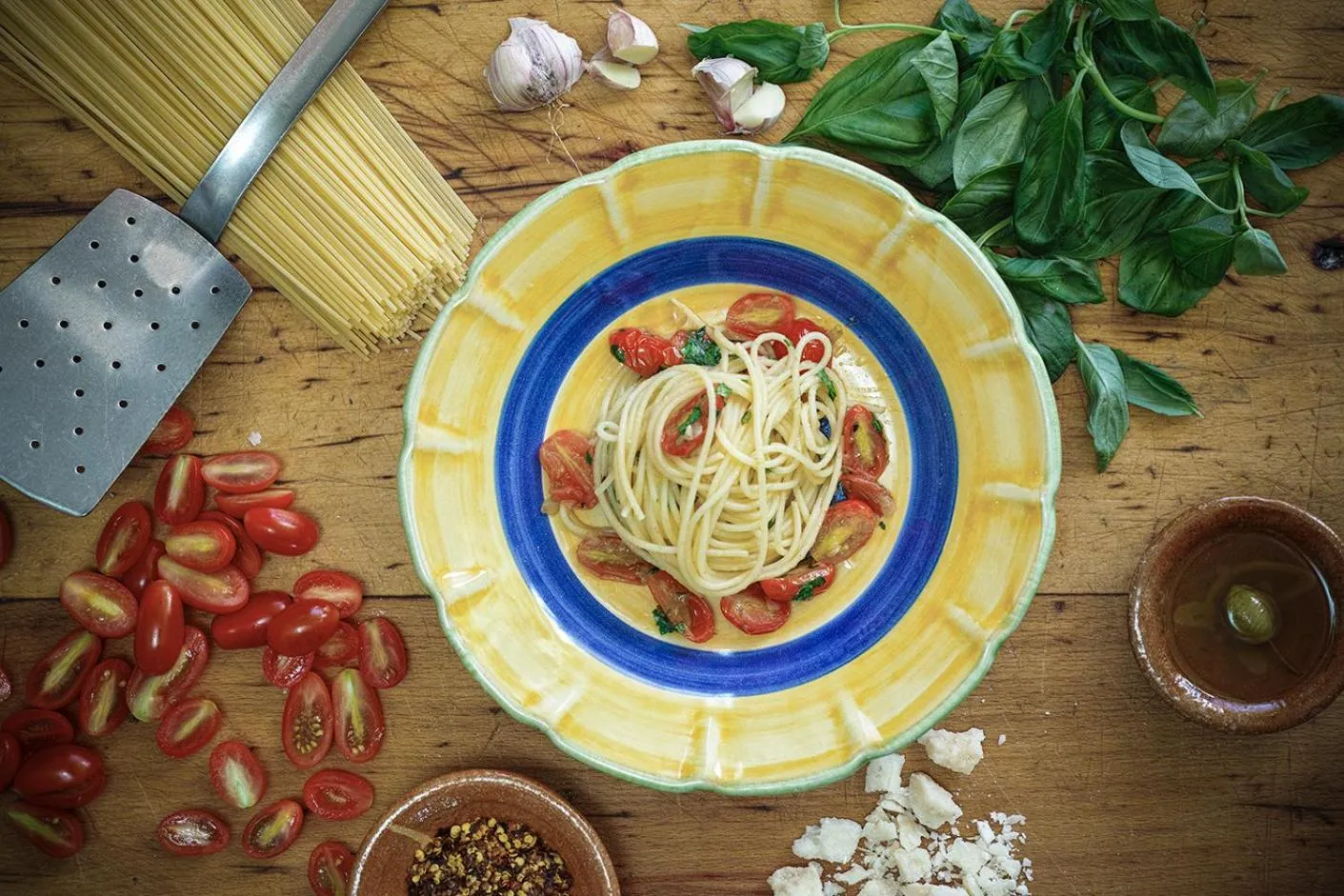 Food close-up in Hotel Al Bustan