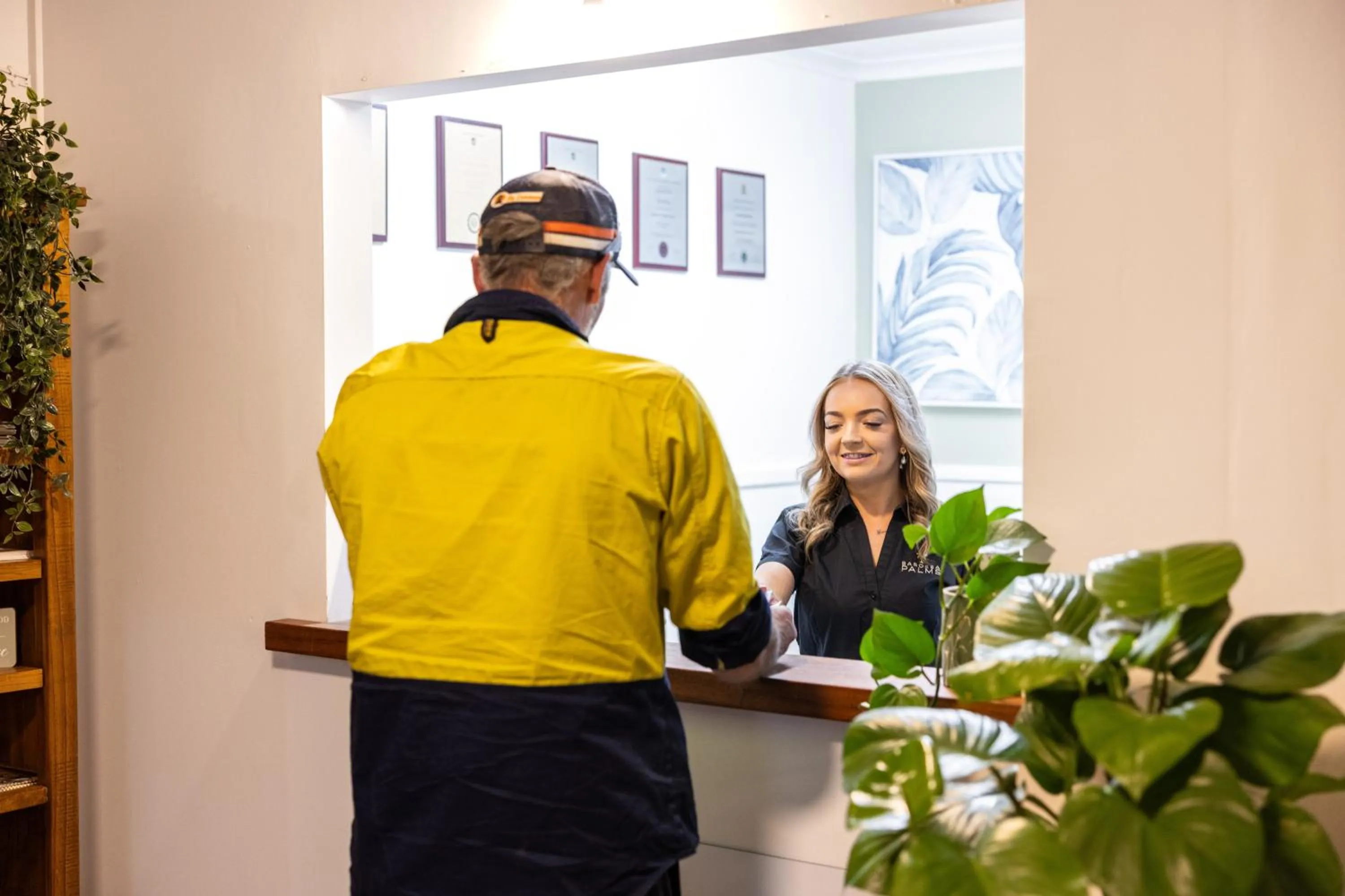 Lobby or reception in Barossa Palms Motel