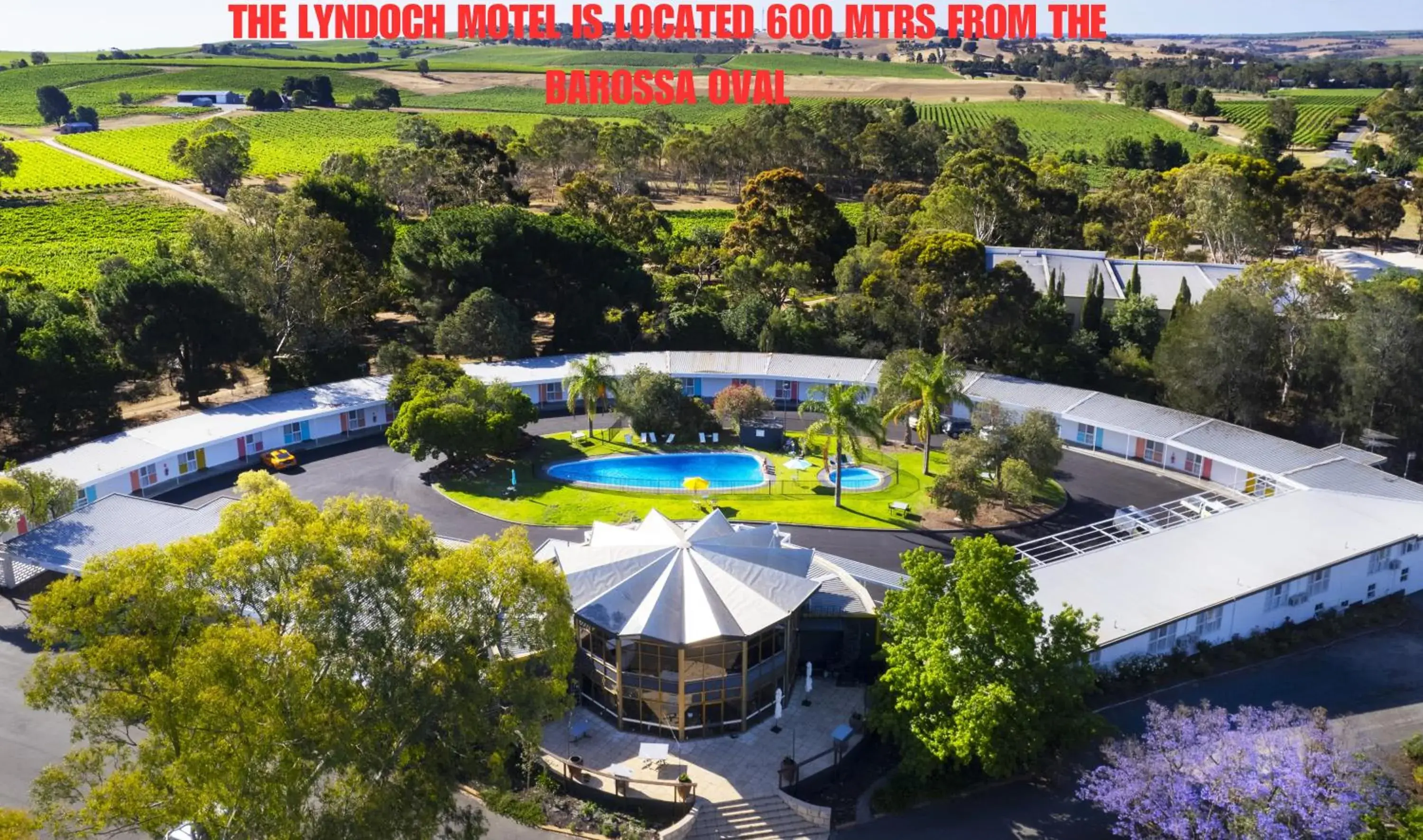 Property building in The Lyndoch Motel Property building in The Lyndoch Motel