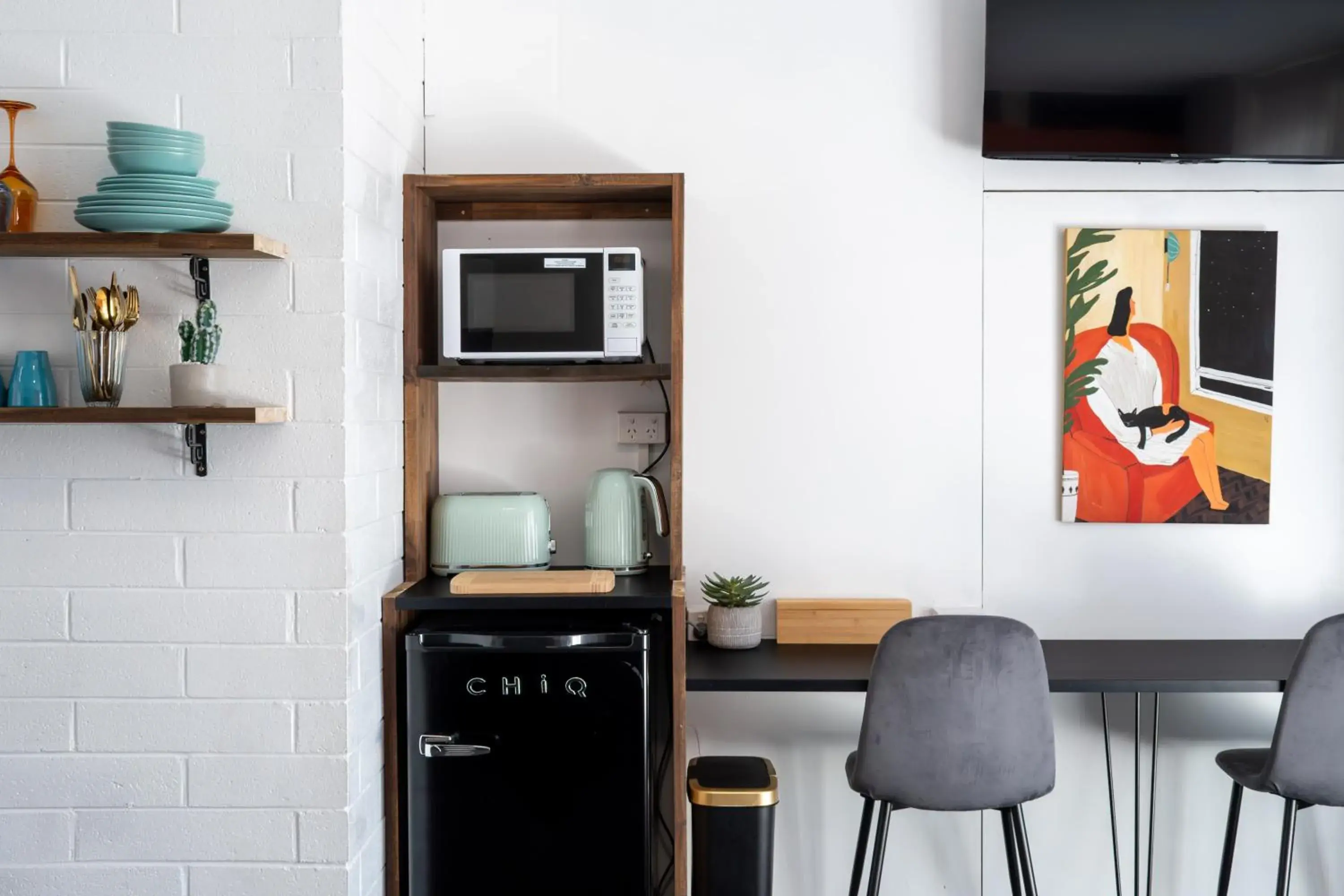 Kitchen or kitchenette in The Lyndoch Motel Kitchen or kitchenette in The Lyndoch Motel