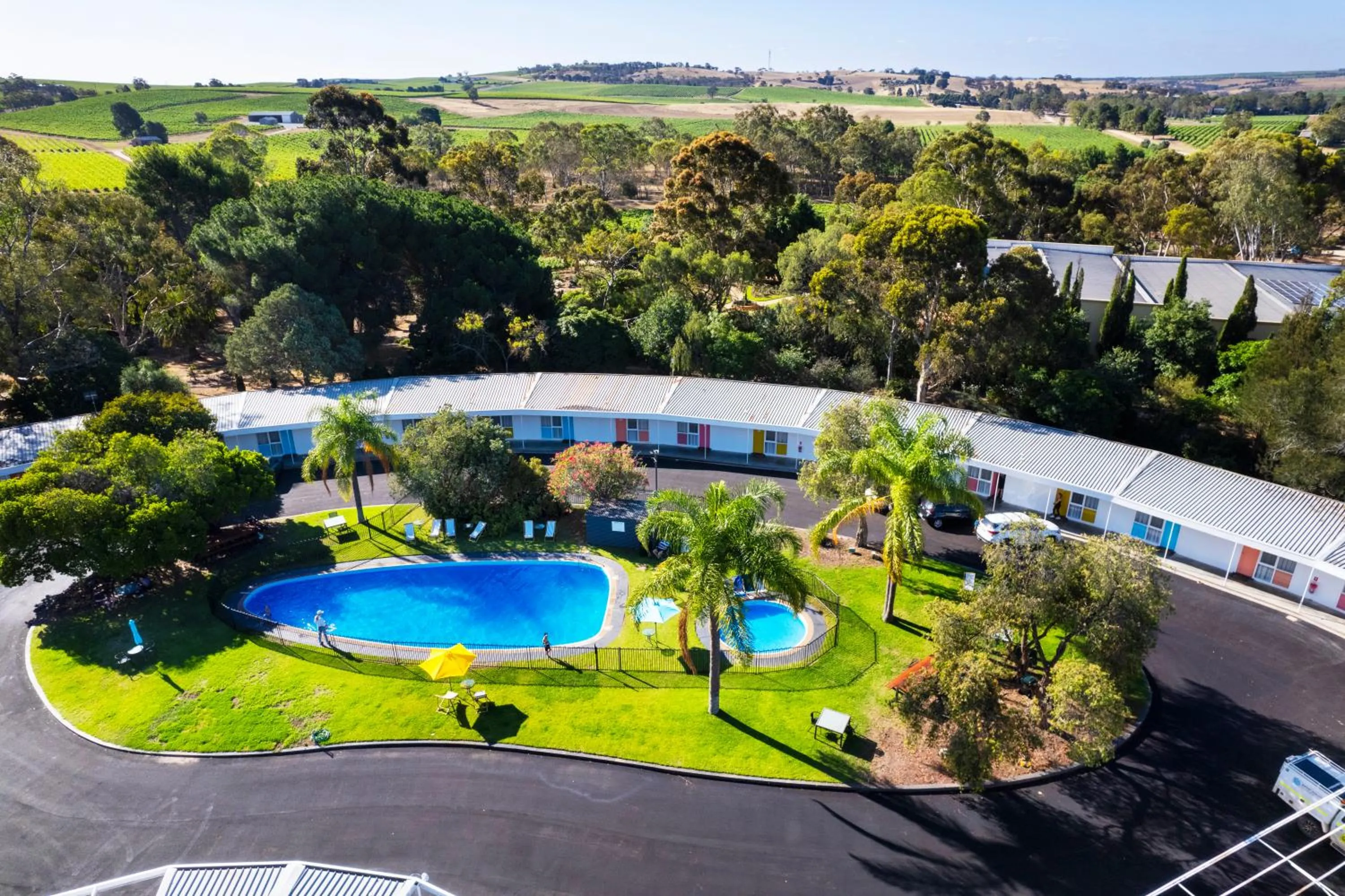 Property building in The Lyndoch Motel