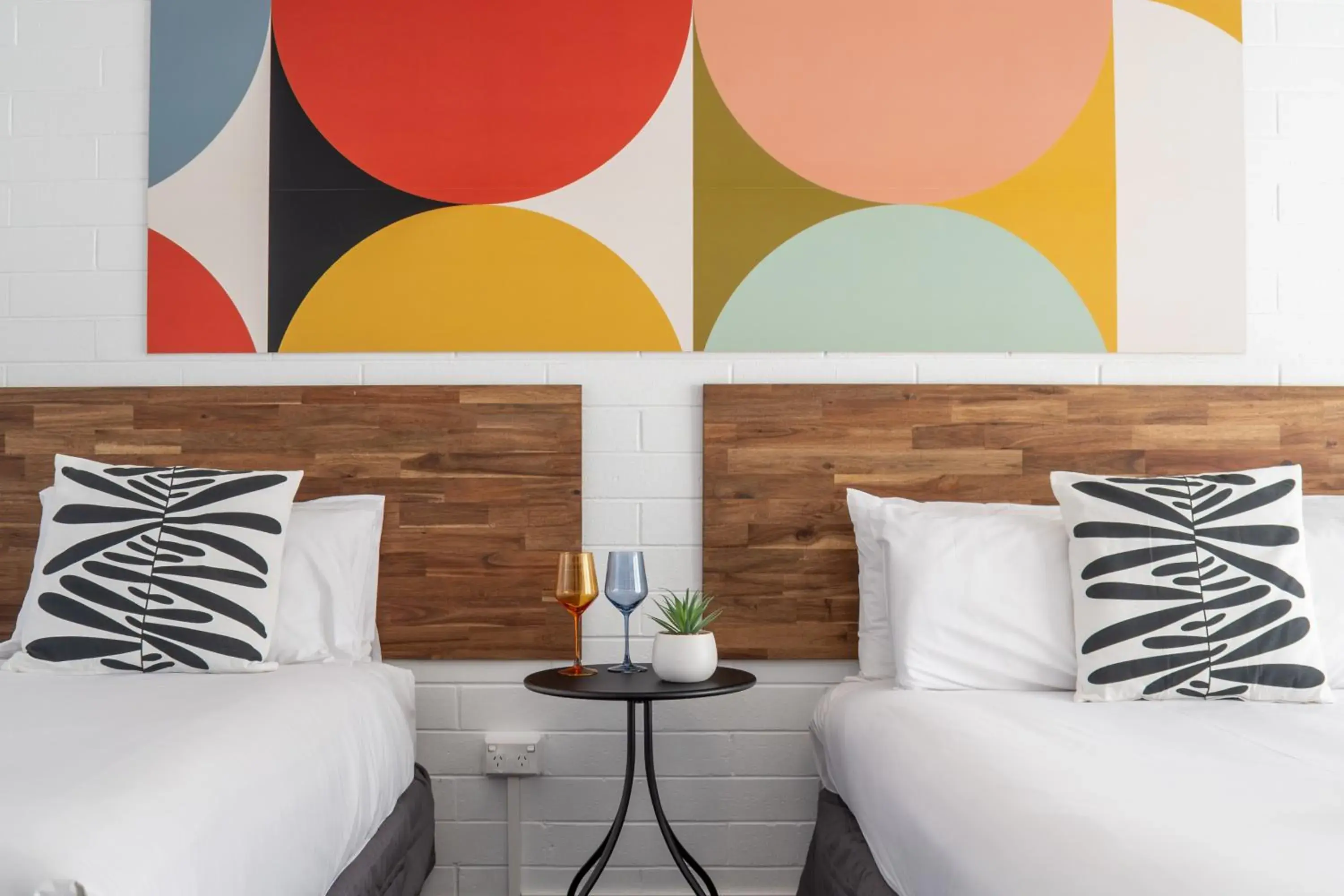 Bed in The Lyndoch Motel Bed in The Lyndoch Motel