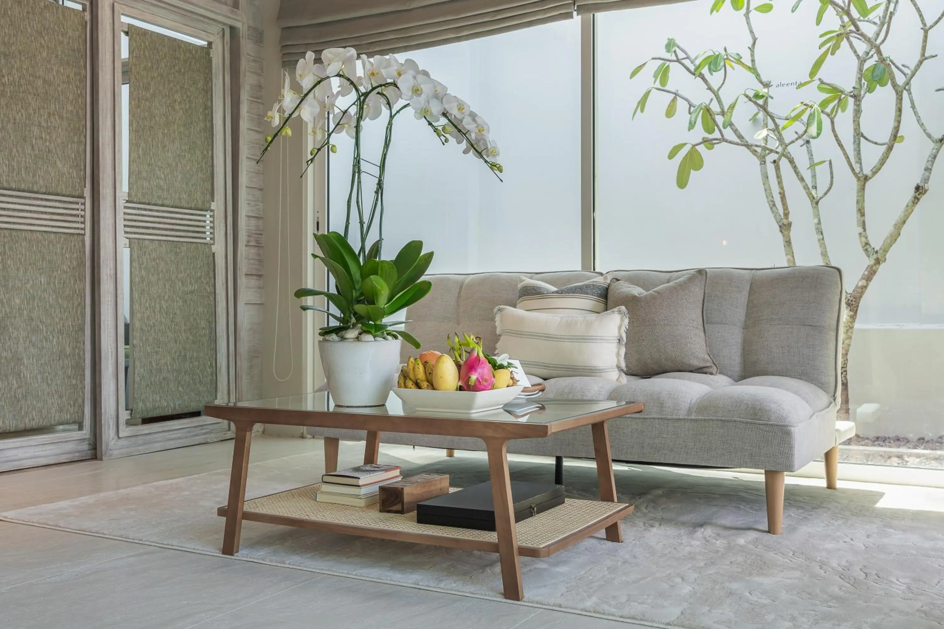 Living room in Aleenta Phuket - Phang Nga - The Leading Hotels of the World