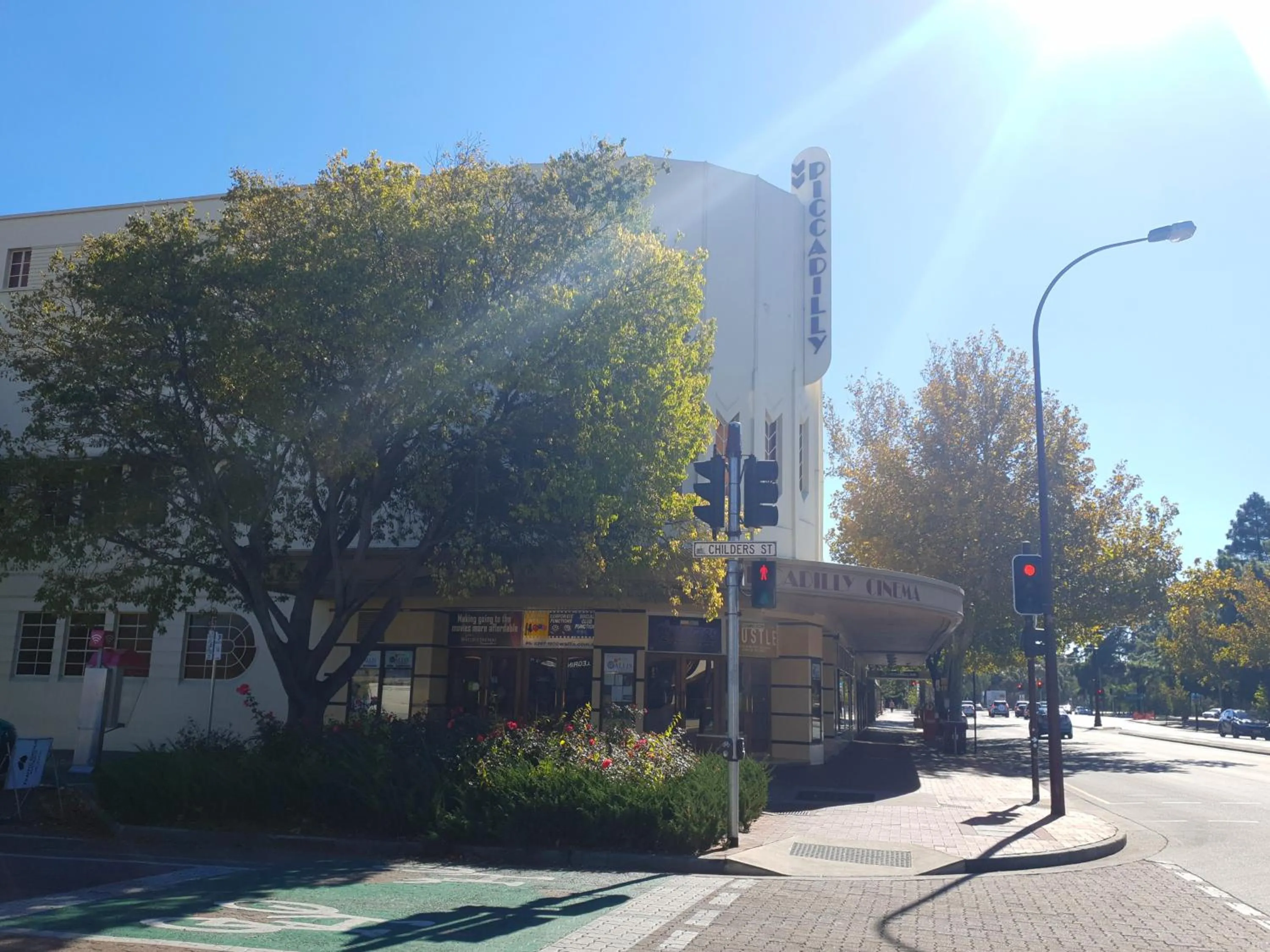 Property building, Winter in Quality Inn O'Connell