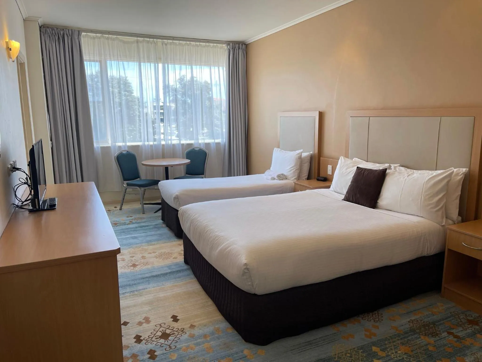 Bed in Haven Marina Motel