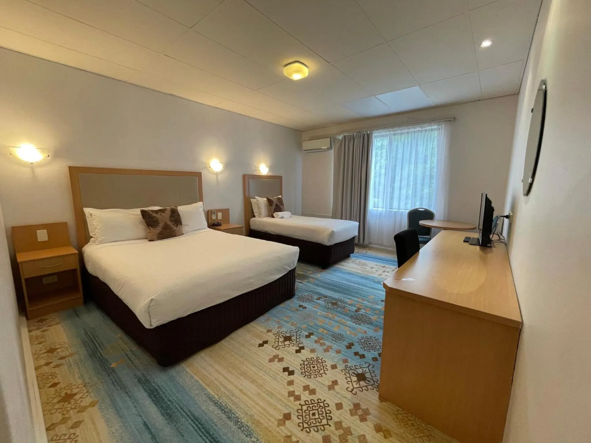 Bed in Haven Marina Motel