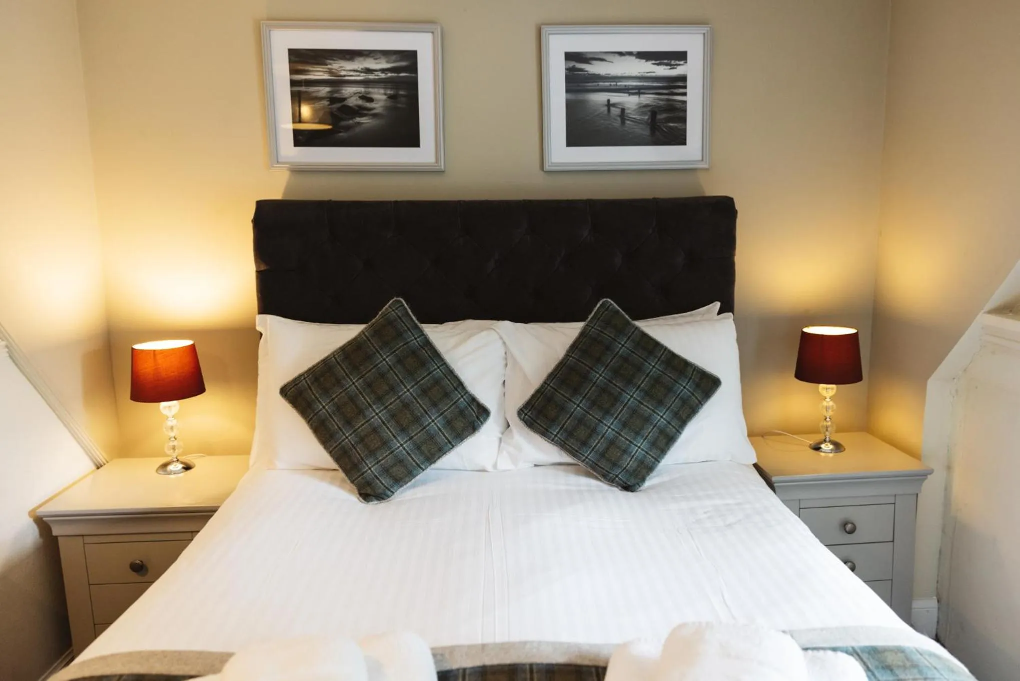 Bed in Greshornish House Hotel