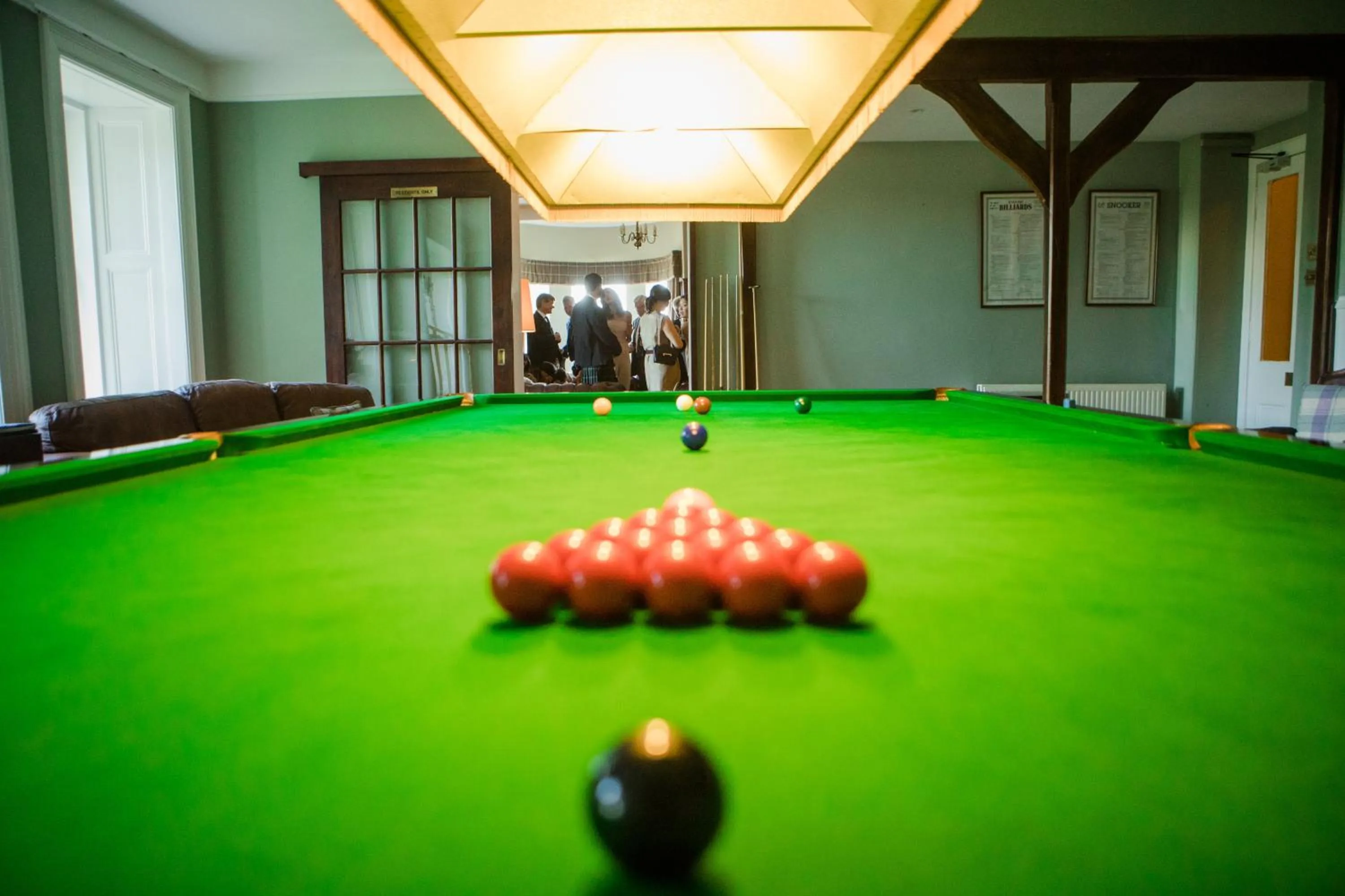 Billiard in Greshornish House Hotel