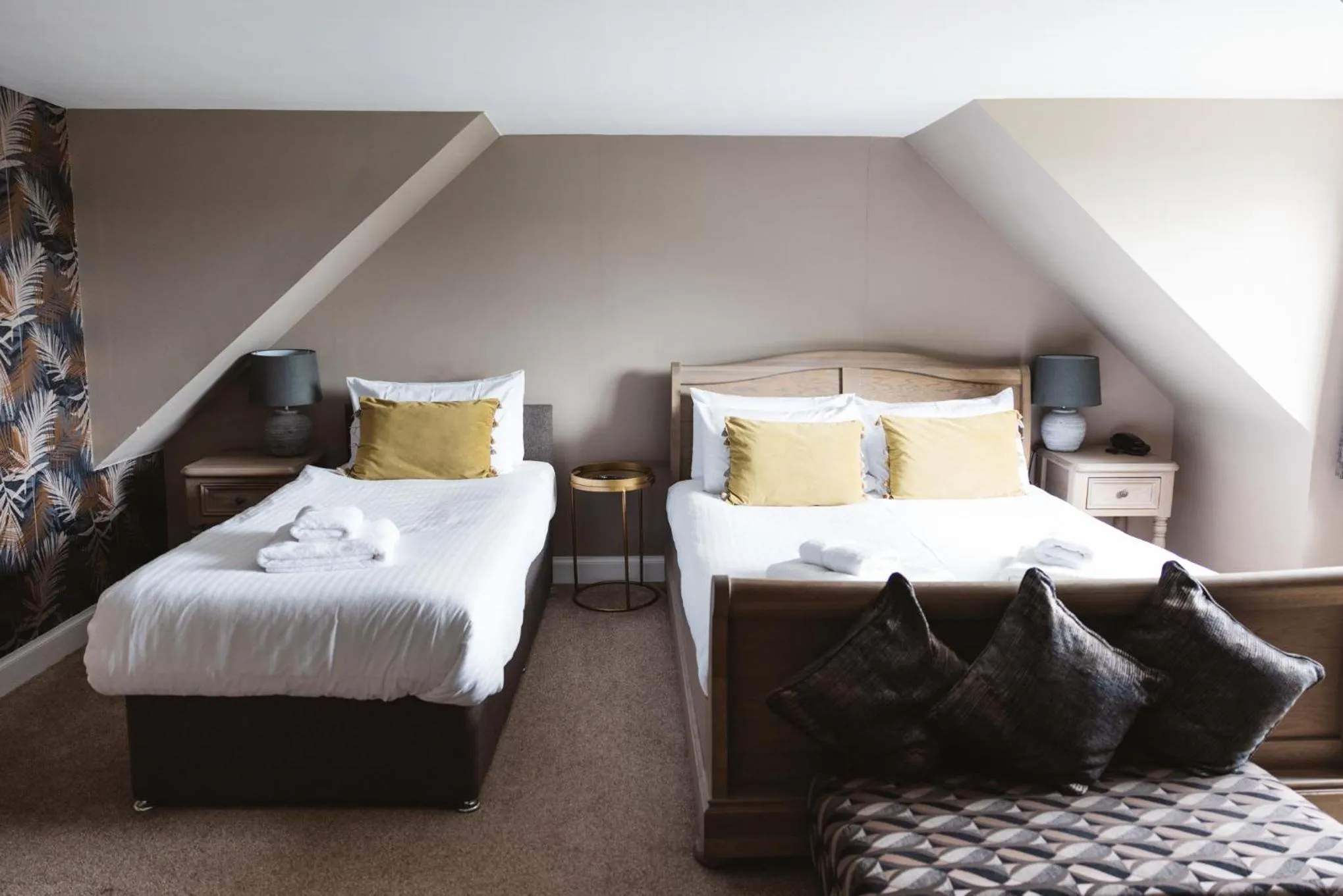 Bed in Greshornish House Hotel