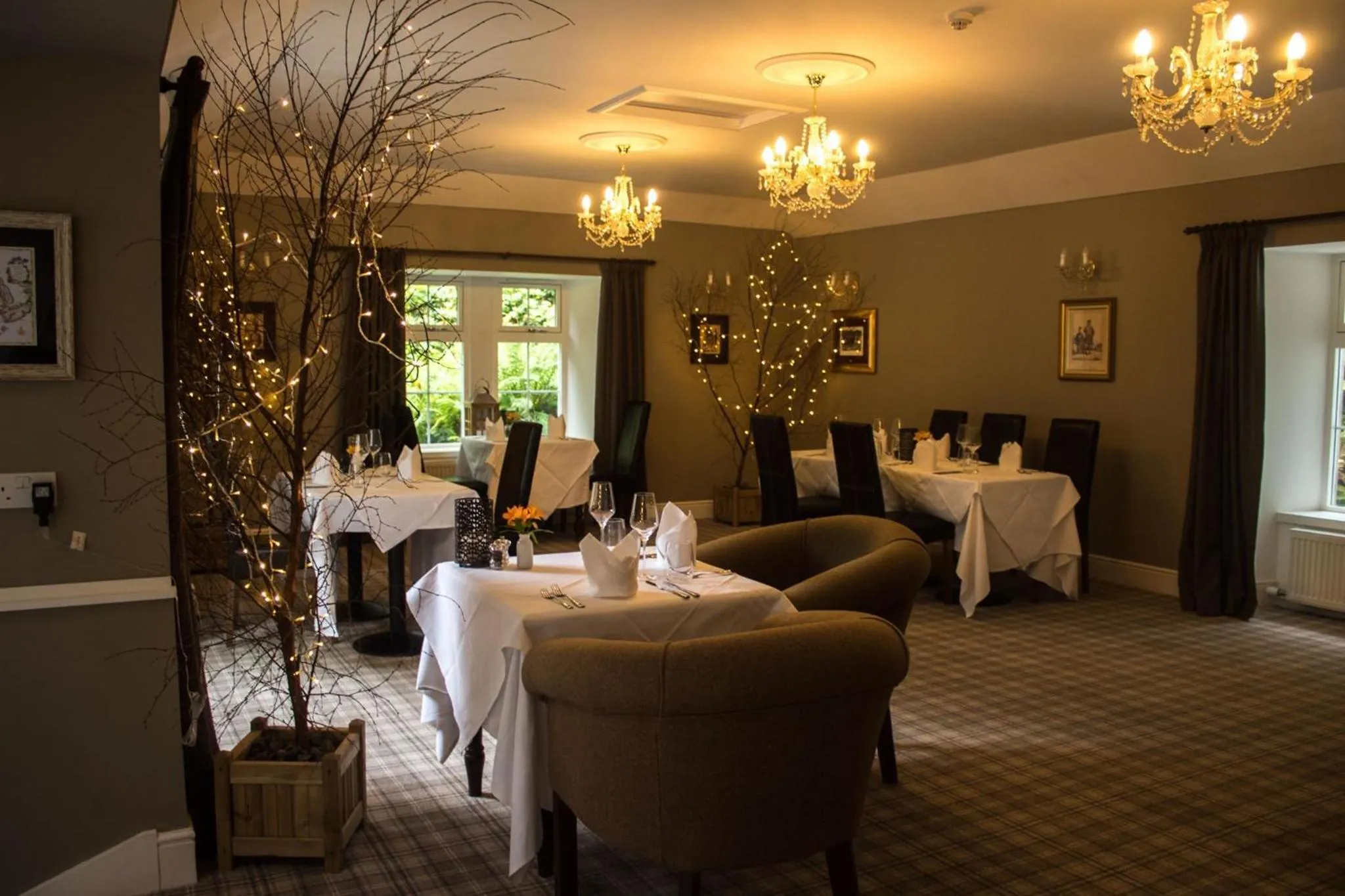 Restaurant/places to eat in Greshornish House Hotel
