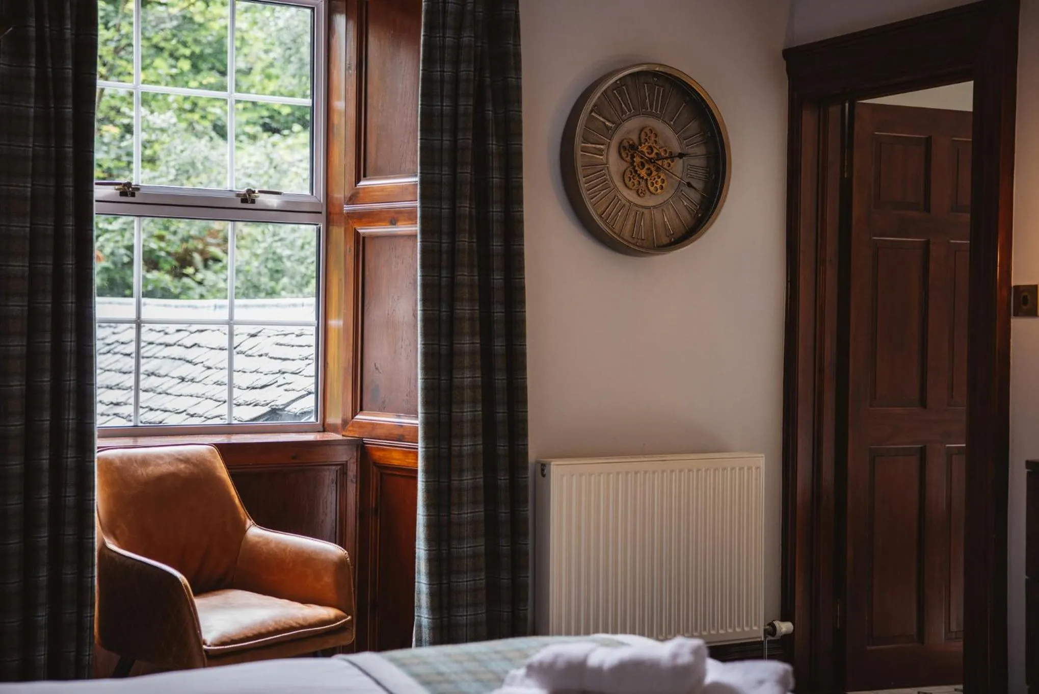 Bed in Greshornish House Hotel