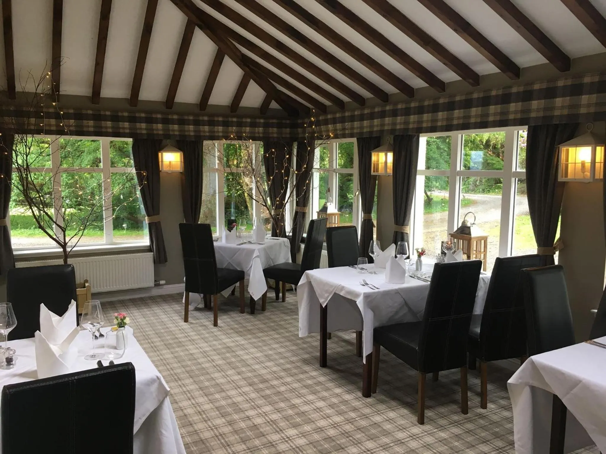 Restaurant/places to eat in Greshornish House Hotel