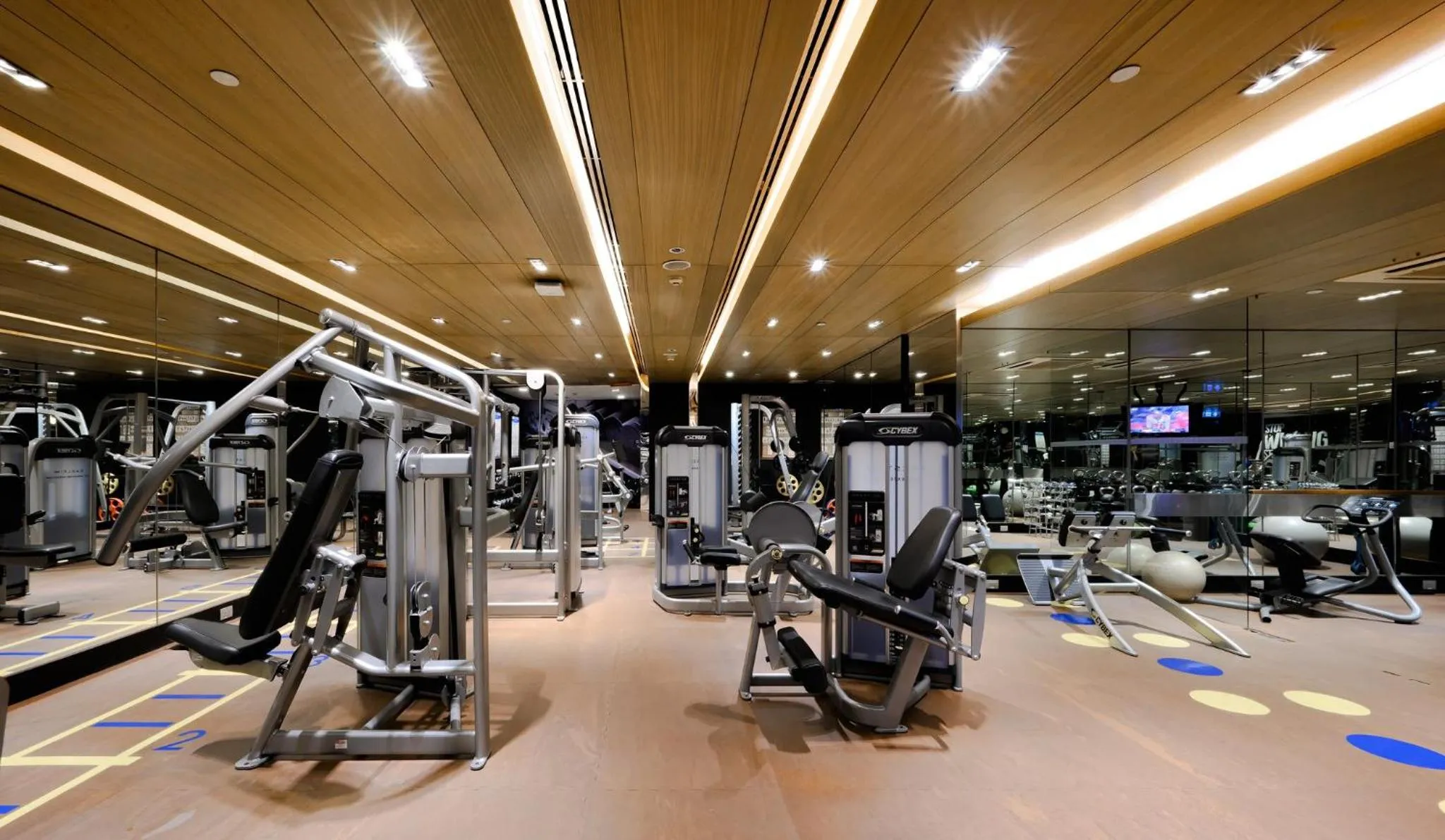 Fitness centre/facilities in Centara Grand at Central Plaza Ladprao Bangkok