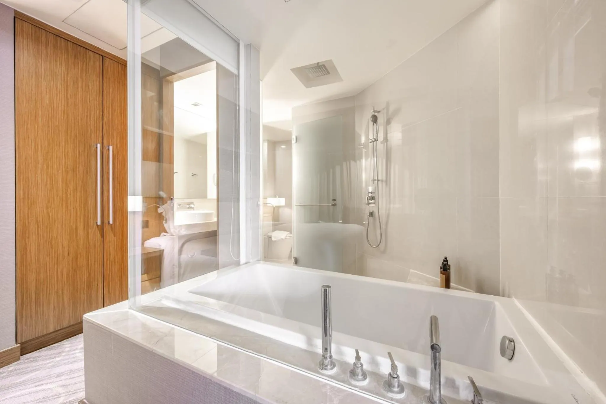 Bathroom in Centara Grand at Central Plaza Ladprao Bangkok