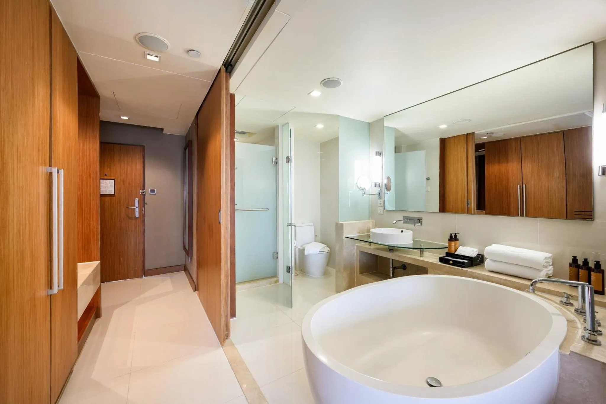 Bathroom in Centara Grand at Central Plaza Ladprao Bangkok