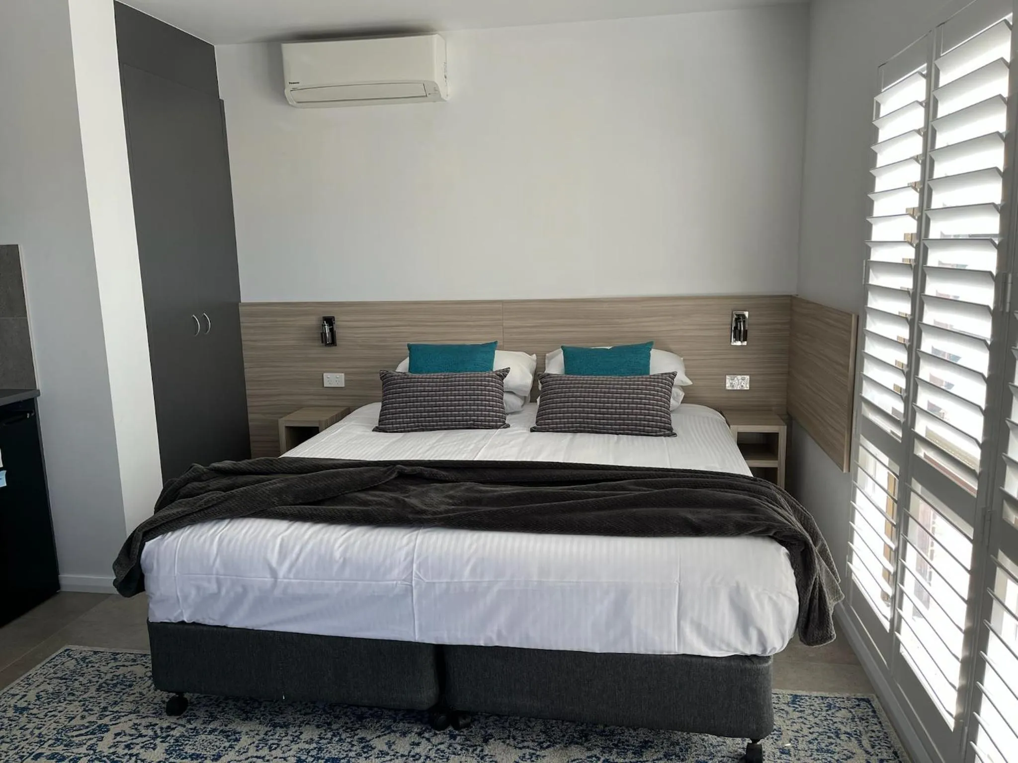 Bed in Jervis Bay Motel