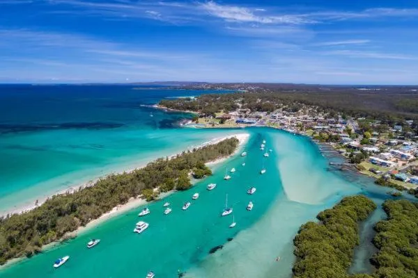 Bird's eye view in Jervis Bay Motel