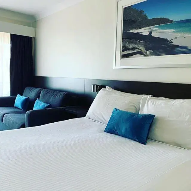 Bed in Jervis Bay Motel Bed in Jervis Bay Motel