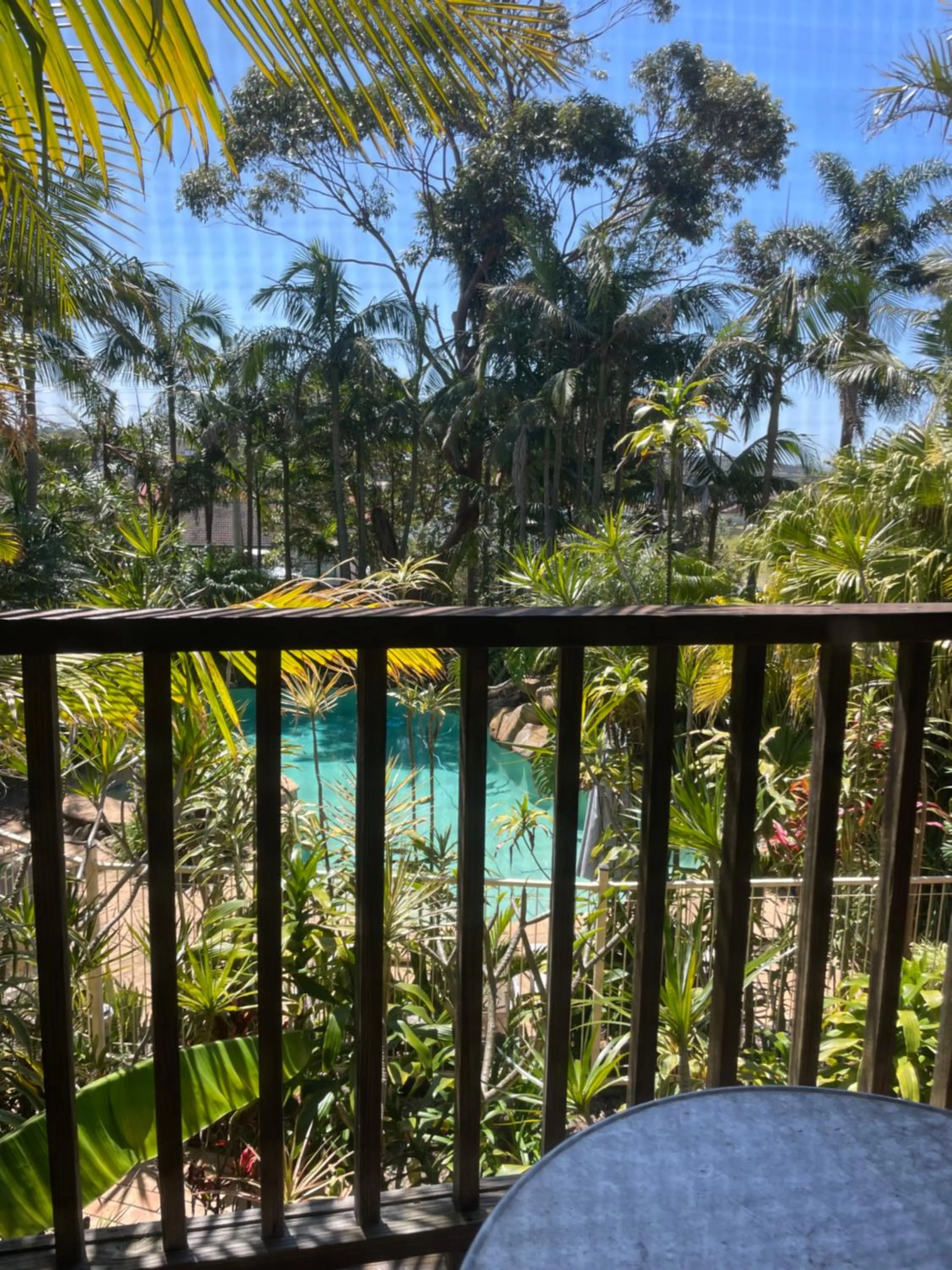 Garden view in Oasis Inn Ulladulla - Welcoming Guests 18 Years and Older