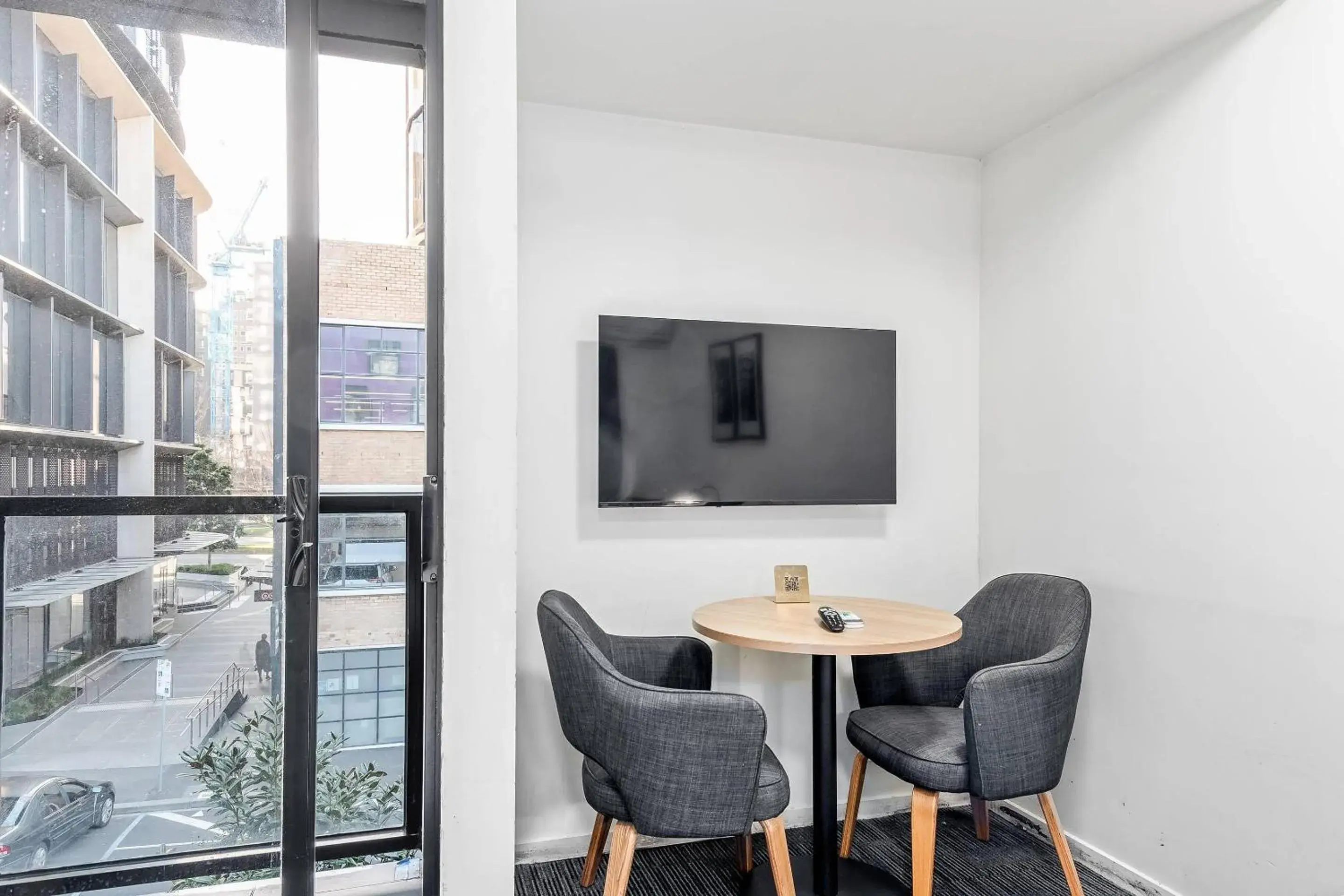 Bedroom in Quality Apartments North Melbourne Bedroom in Quality Apartments North Melbourne