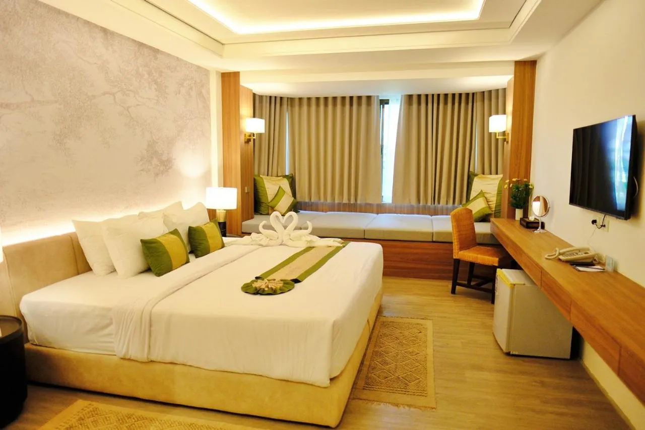 Bed in Mae Jo Golf Resort & Spa