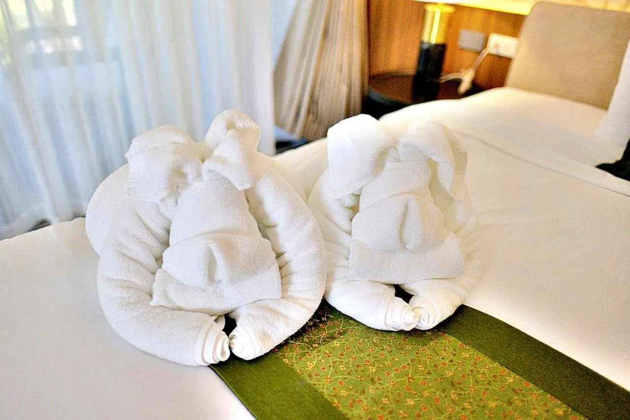 Bed in Mae Jo Golf Resort & Spa