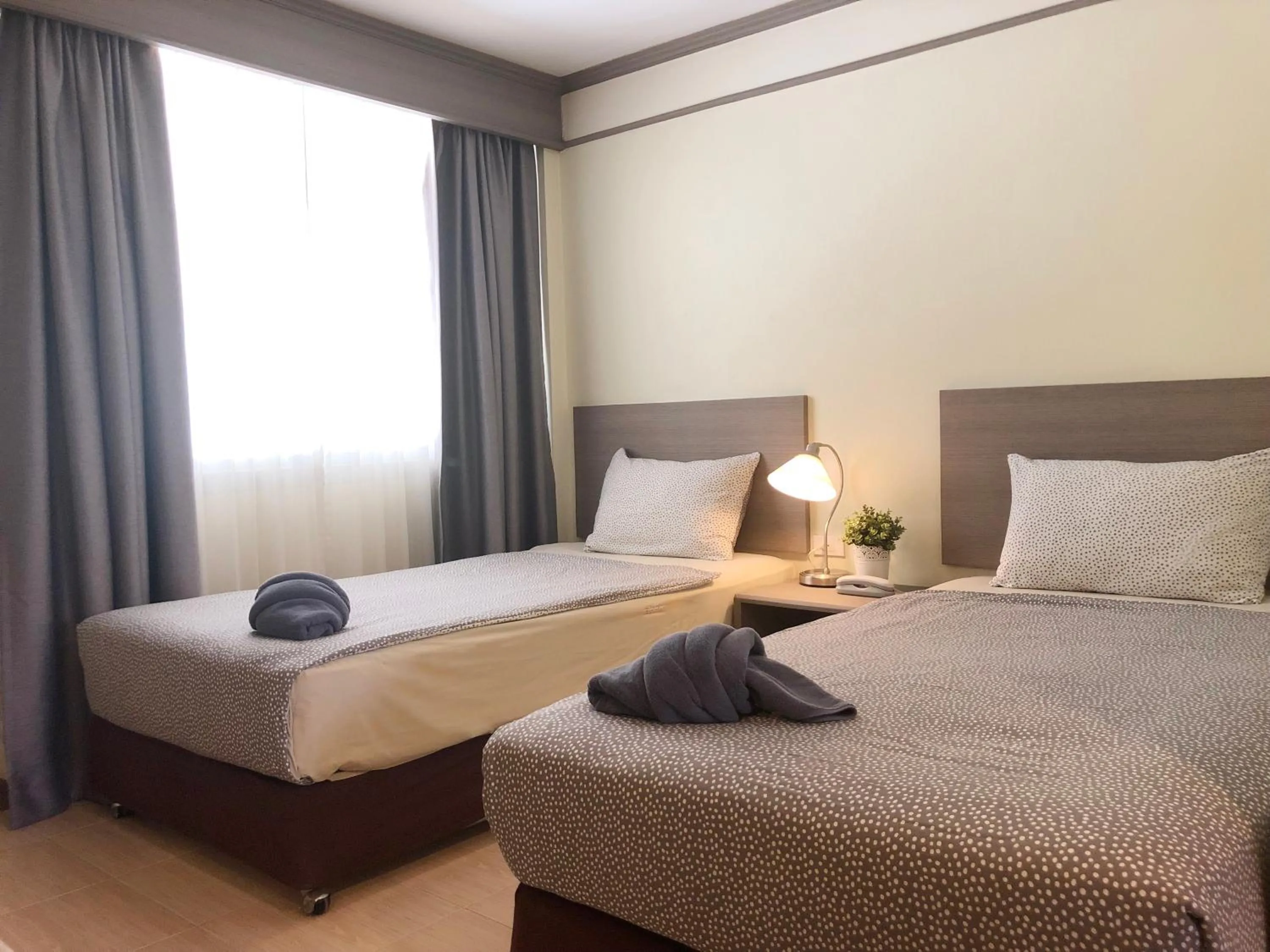 Bed in Ayothaya Hotel