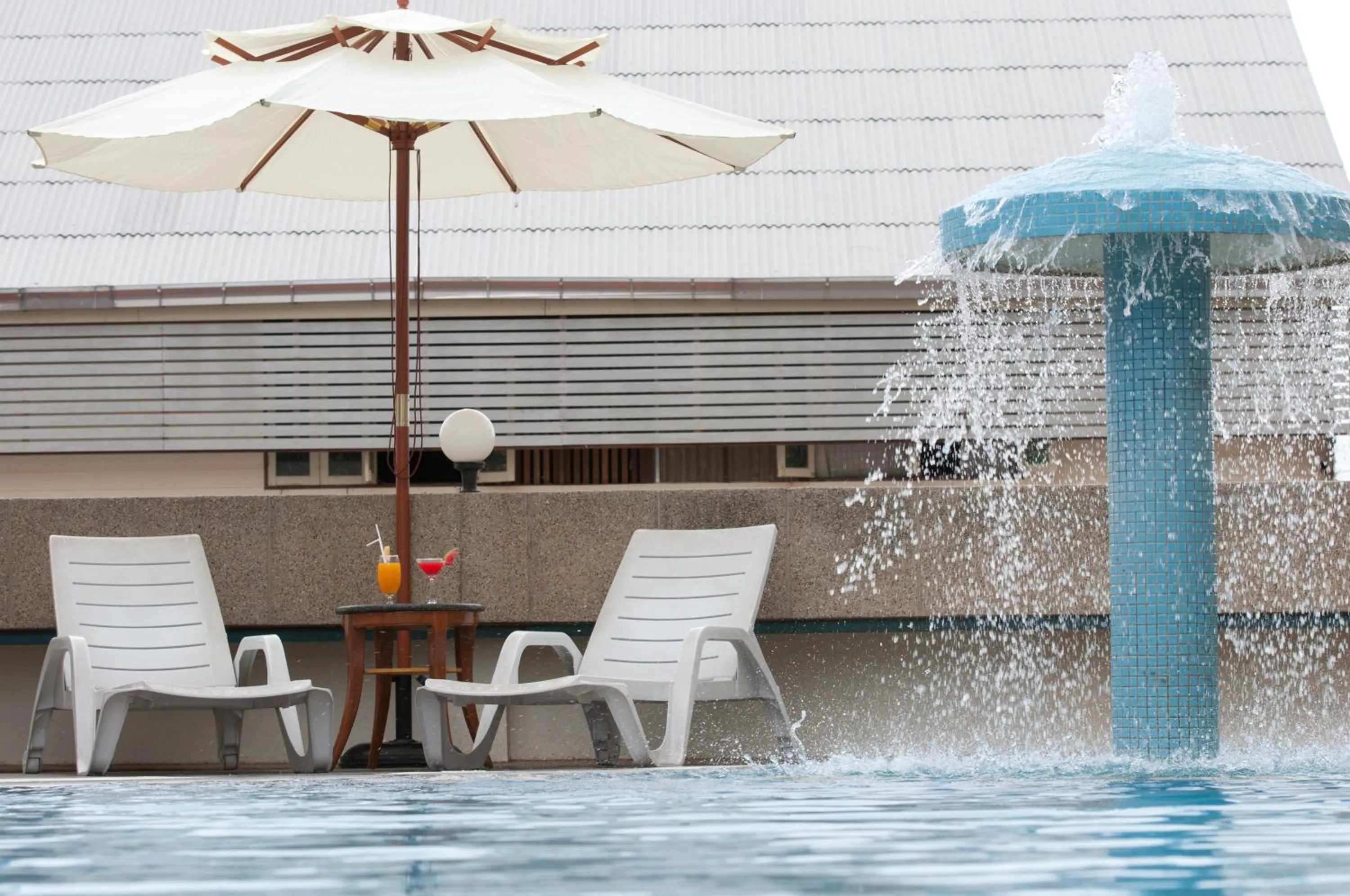Swimming pool in Ayothaya Hotel