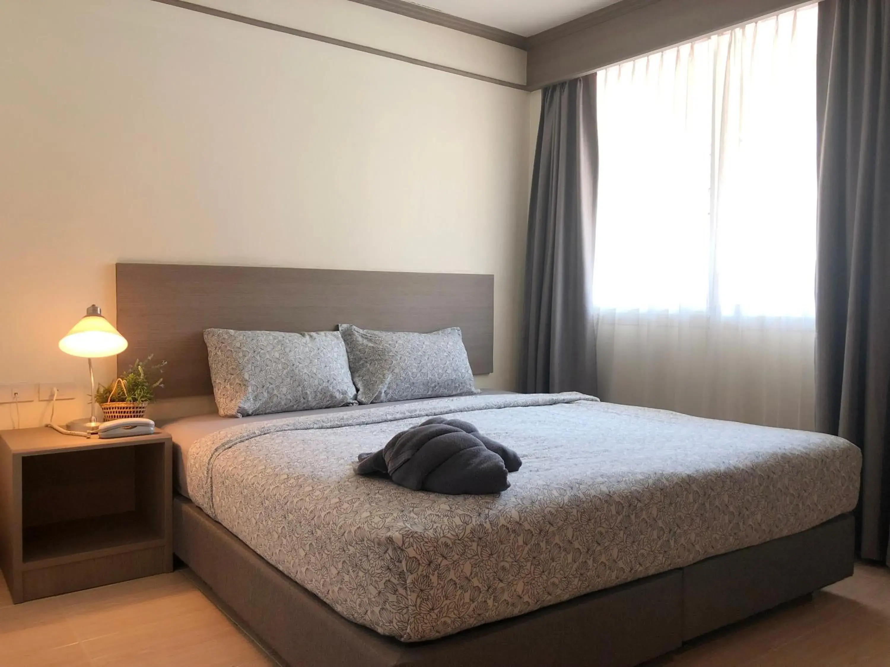 Bed in Ayothaya Hotel Bed in Ayothaya Hotel